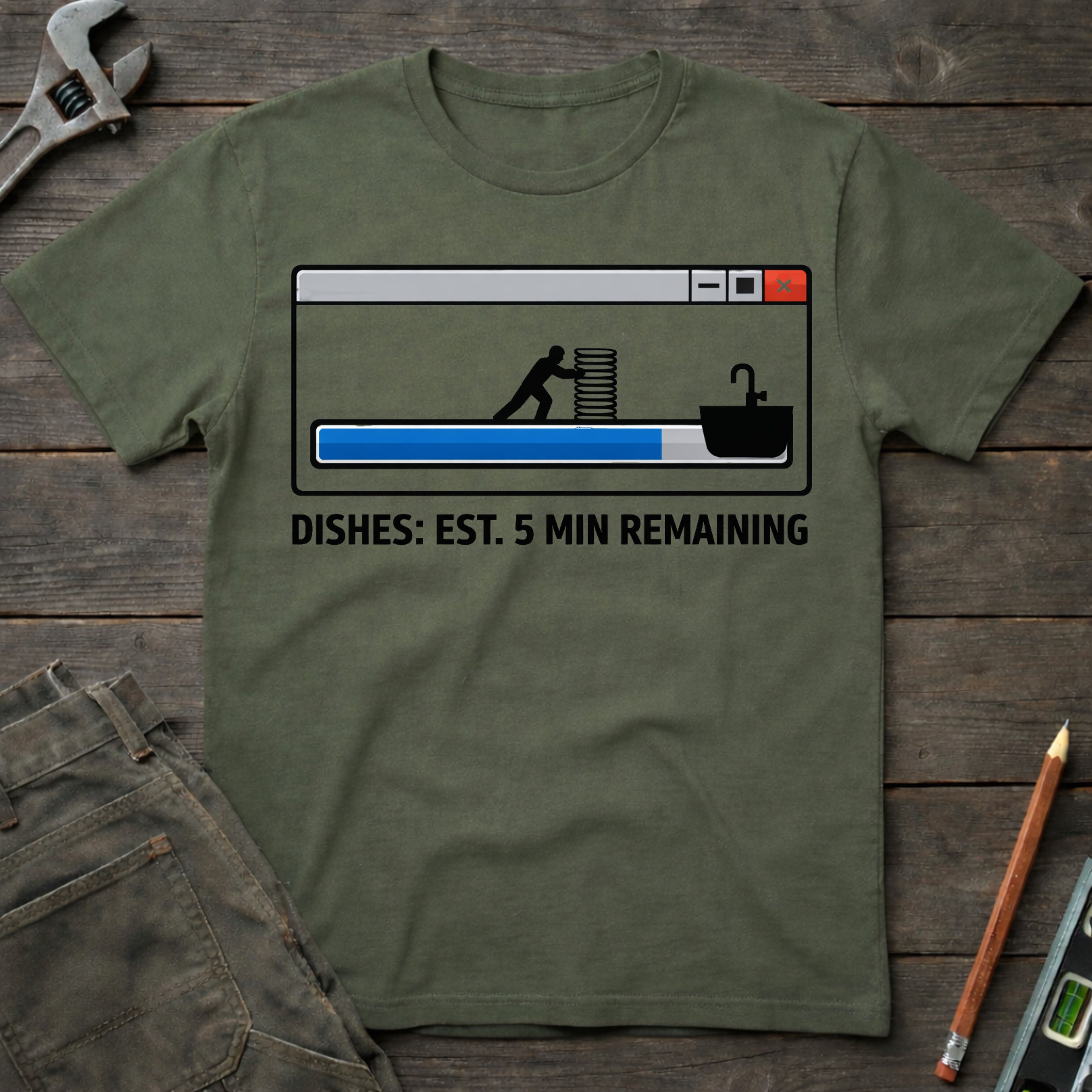 Dishes Loading T-Shirt