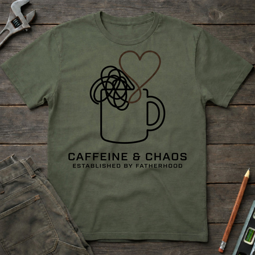 Caffeine and Chaos T-Shirt