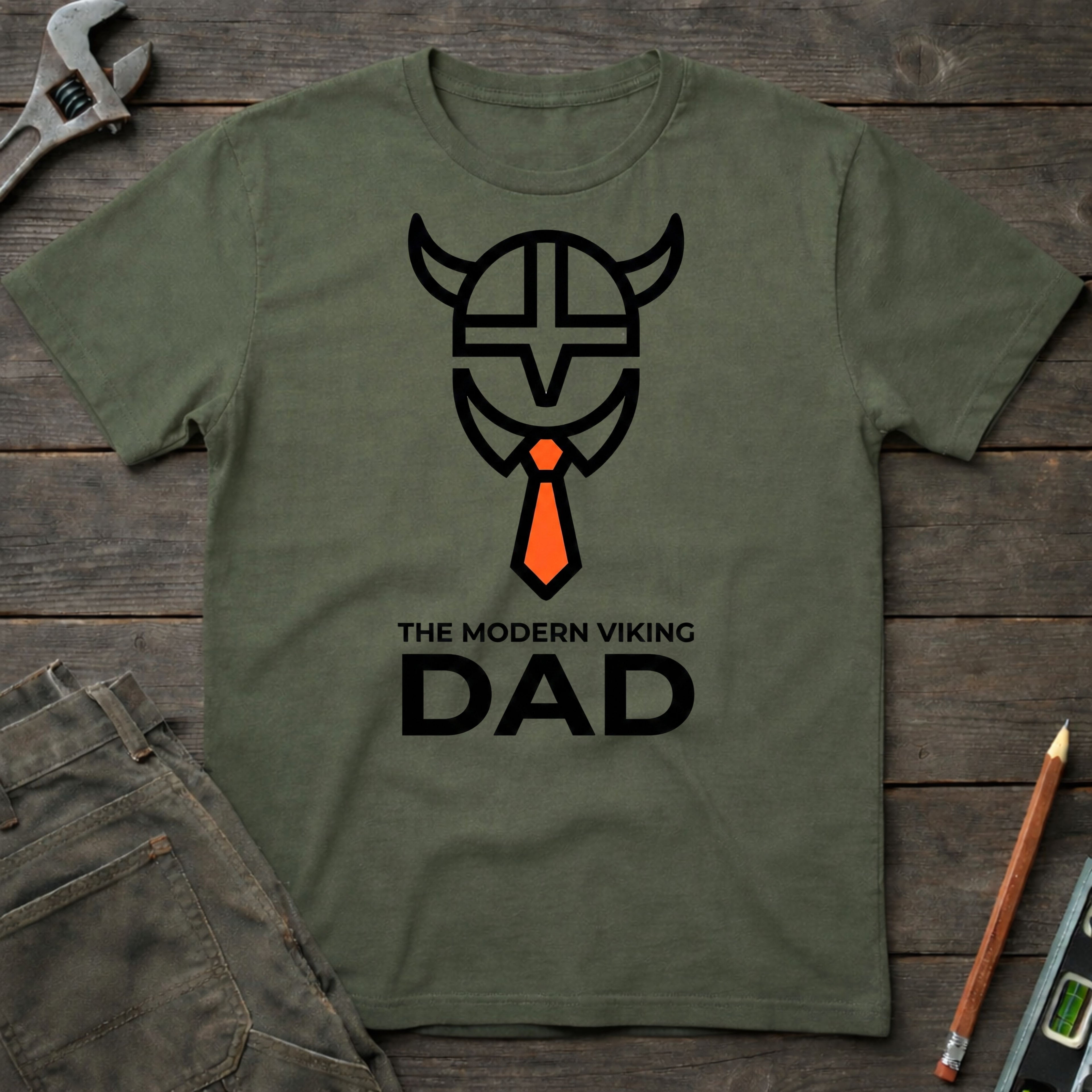 Modern Viking Dad T-Shirt