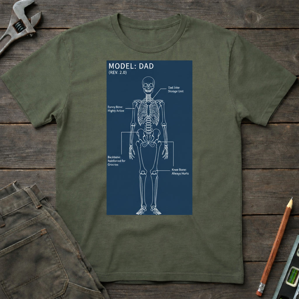Skeletal Model - Dad T-Shirt