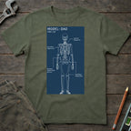 Skeletal Model - Dad T-Shirt