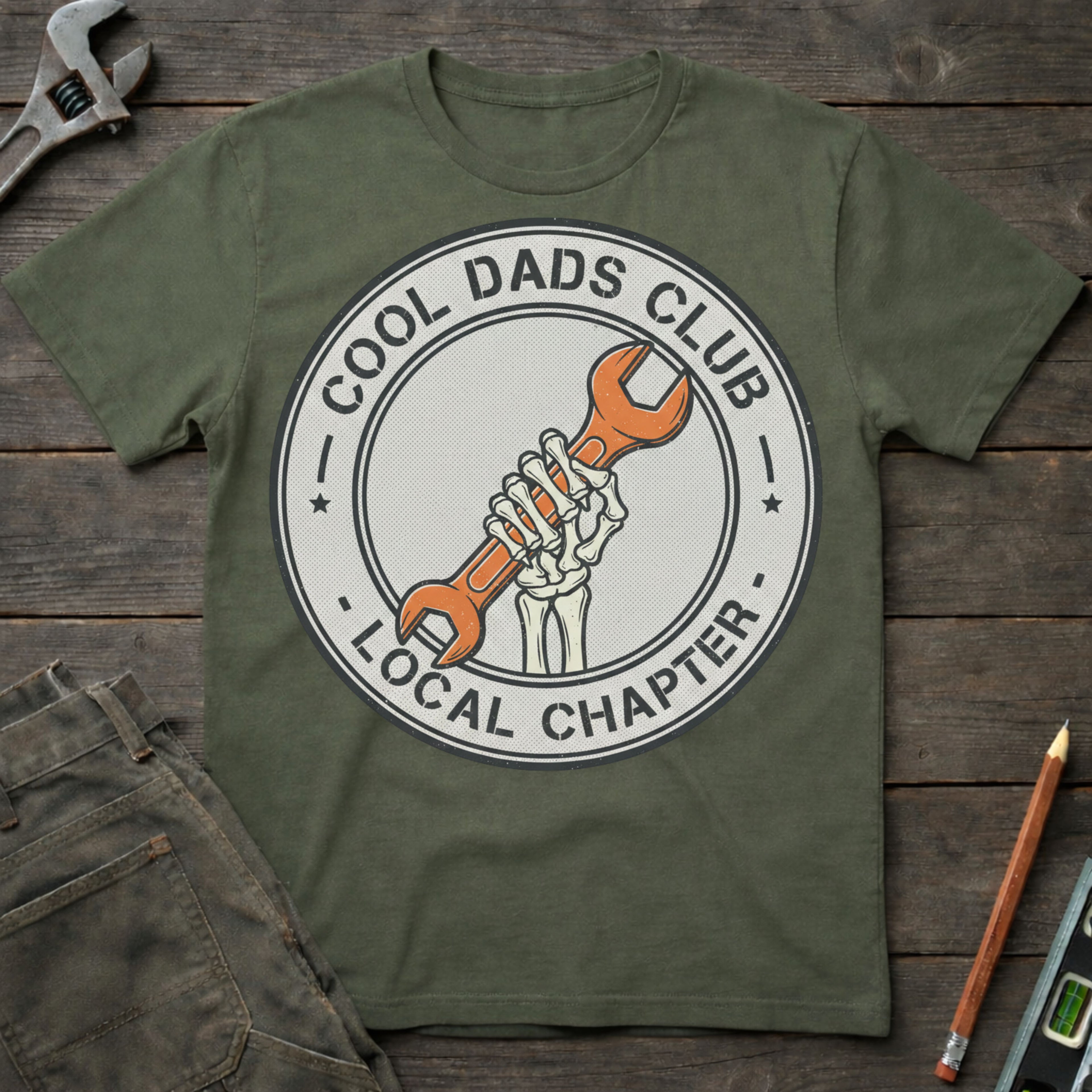 Cool Dads Club Badge T-Shirt