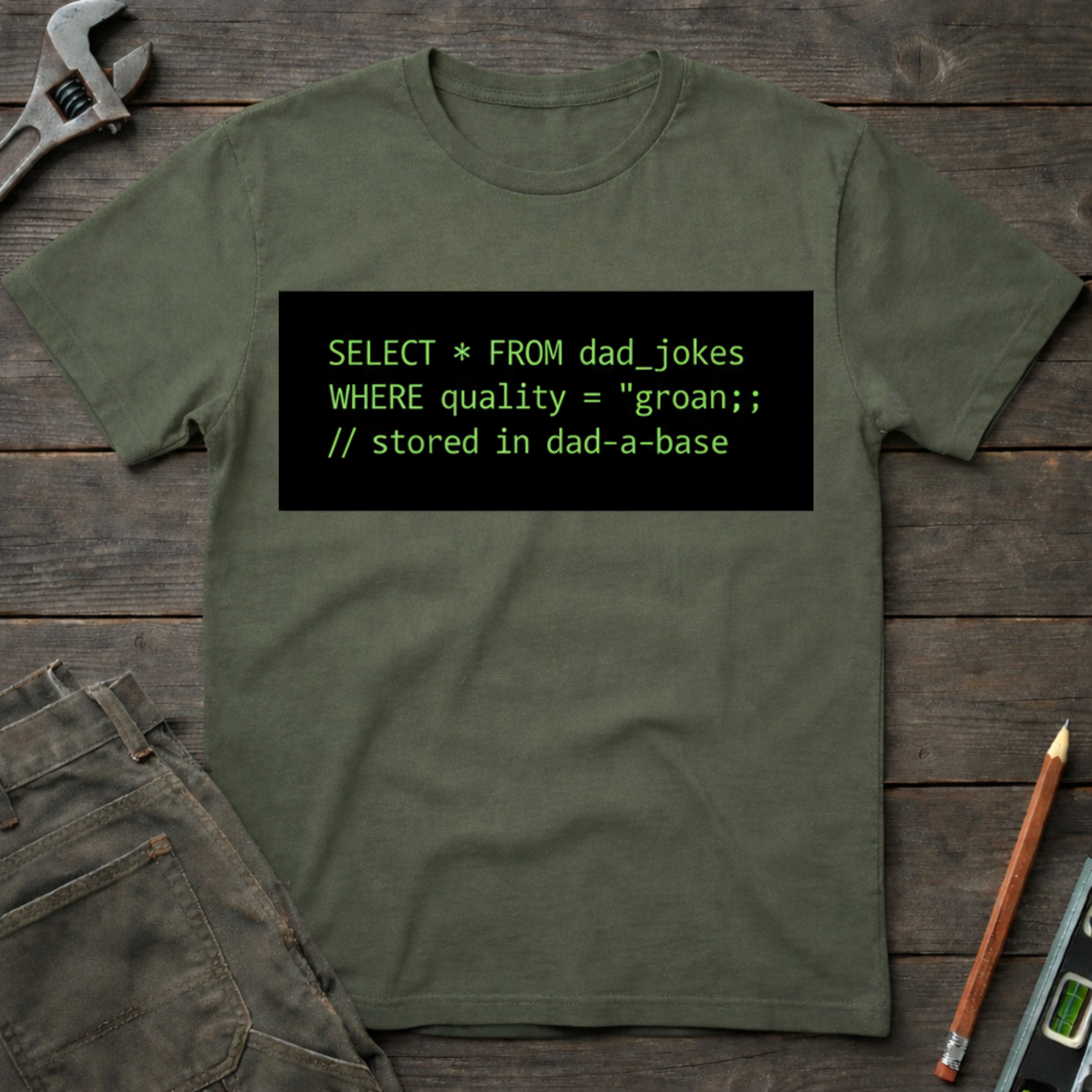 Dad Joke Query T-Shirt