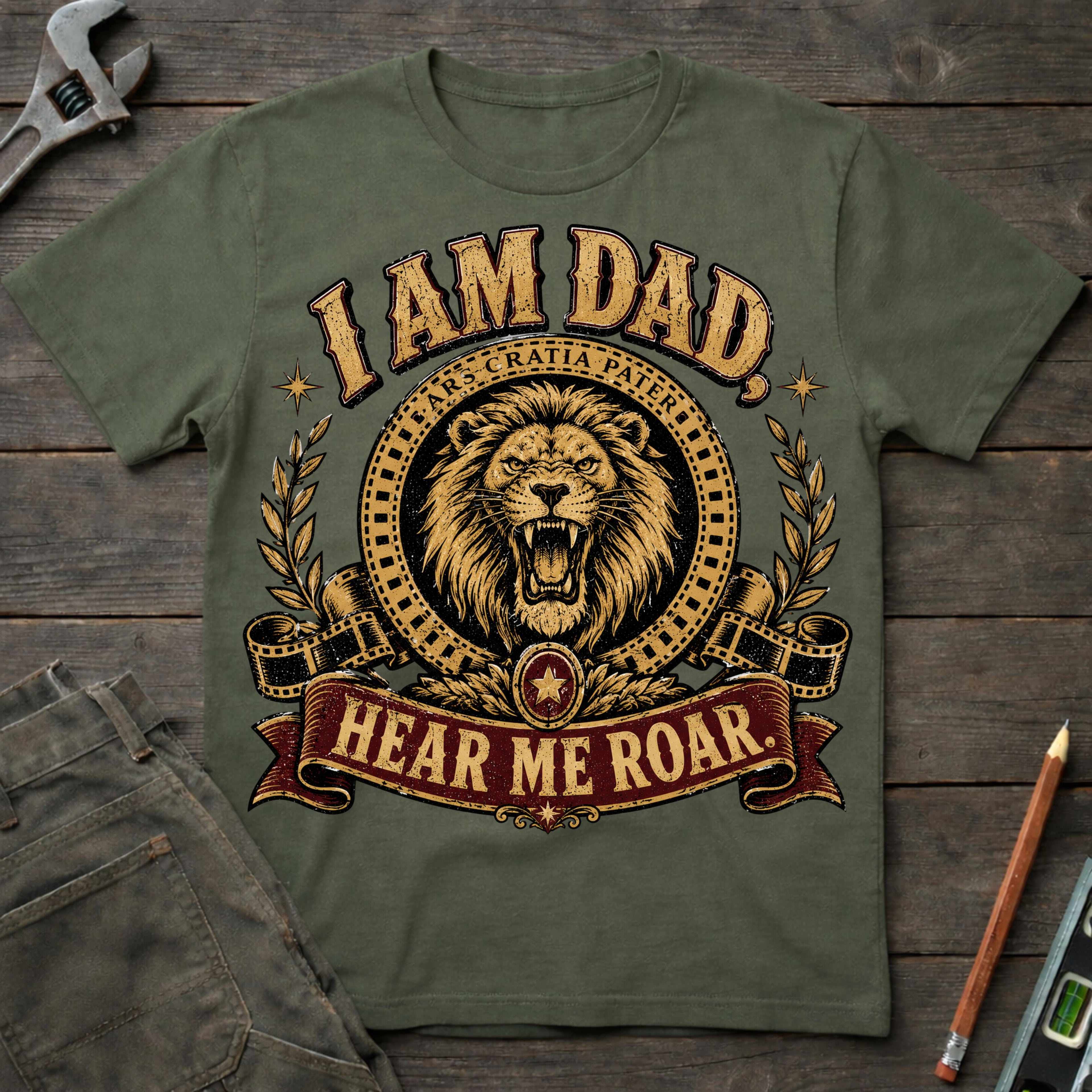I am Dad, Hear Me Roar T-Shirt