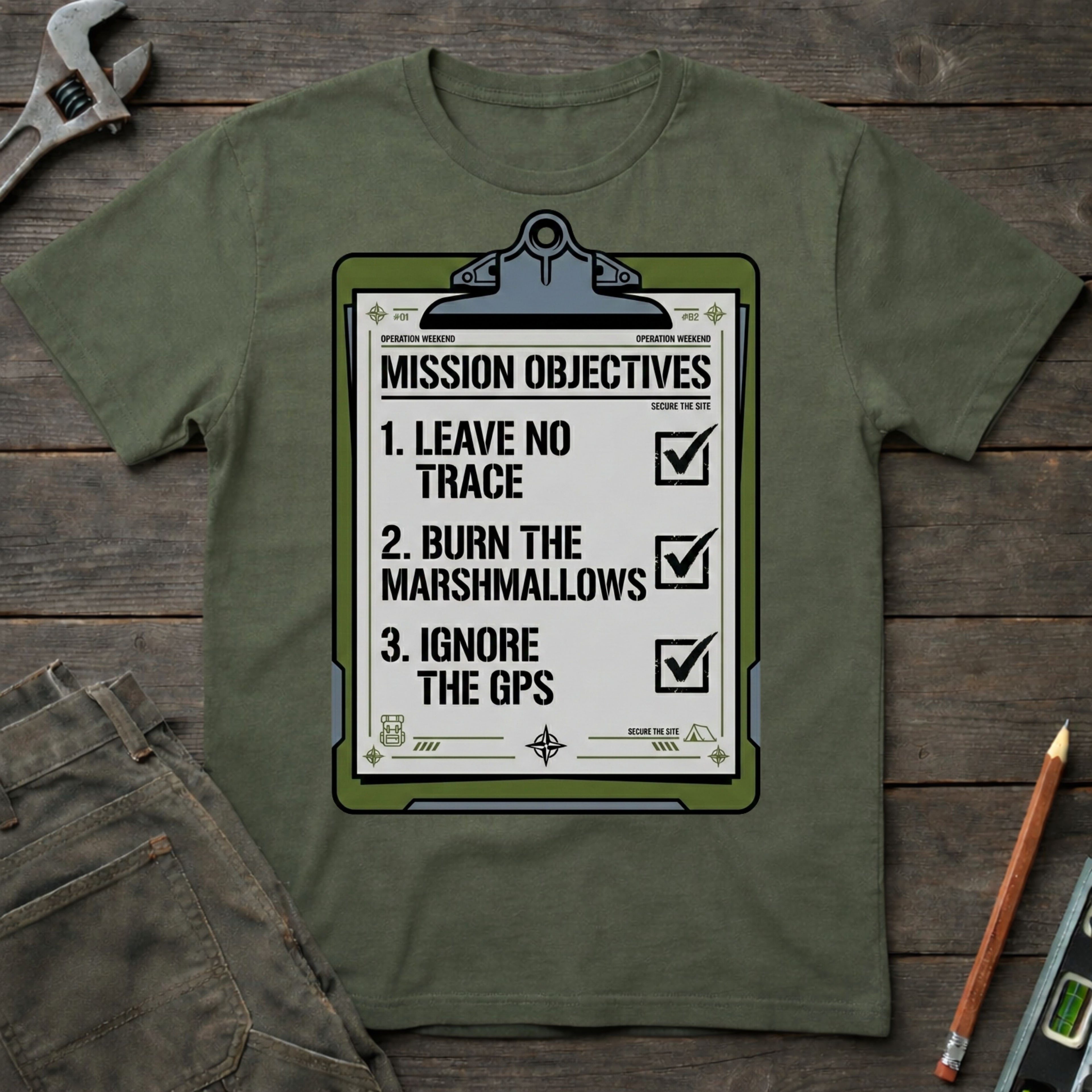 Camping Objectives T-Shirt