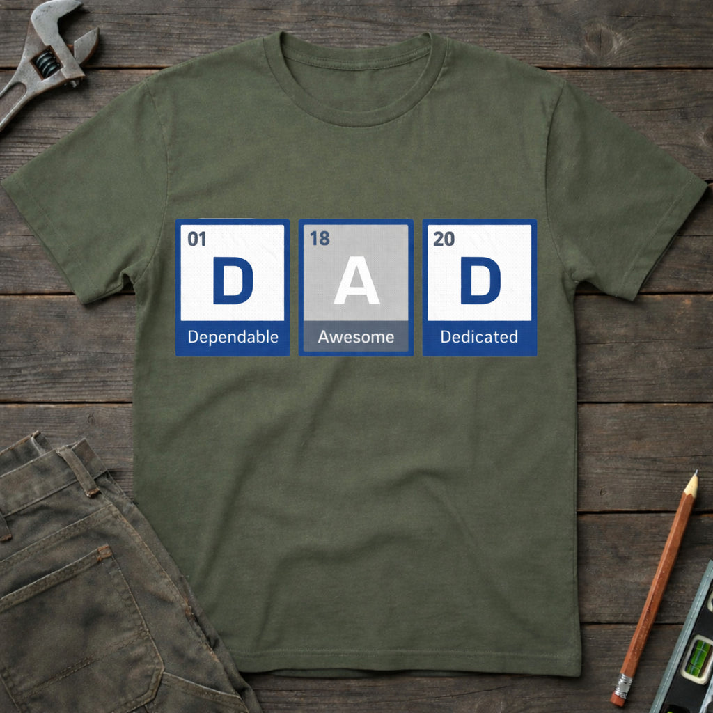 Elements of a Dad T-Shirt
