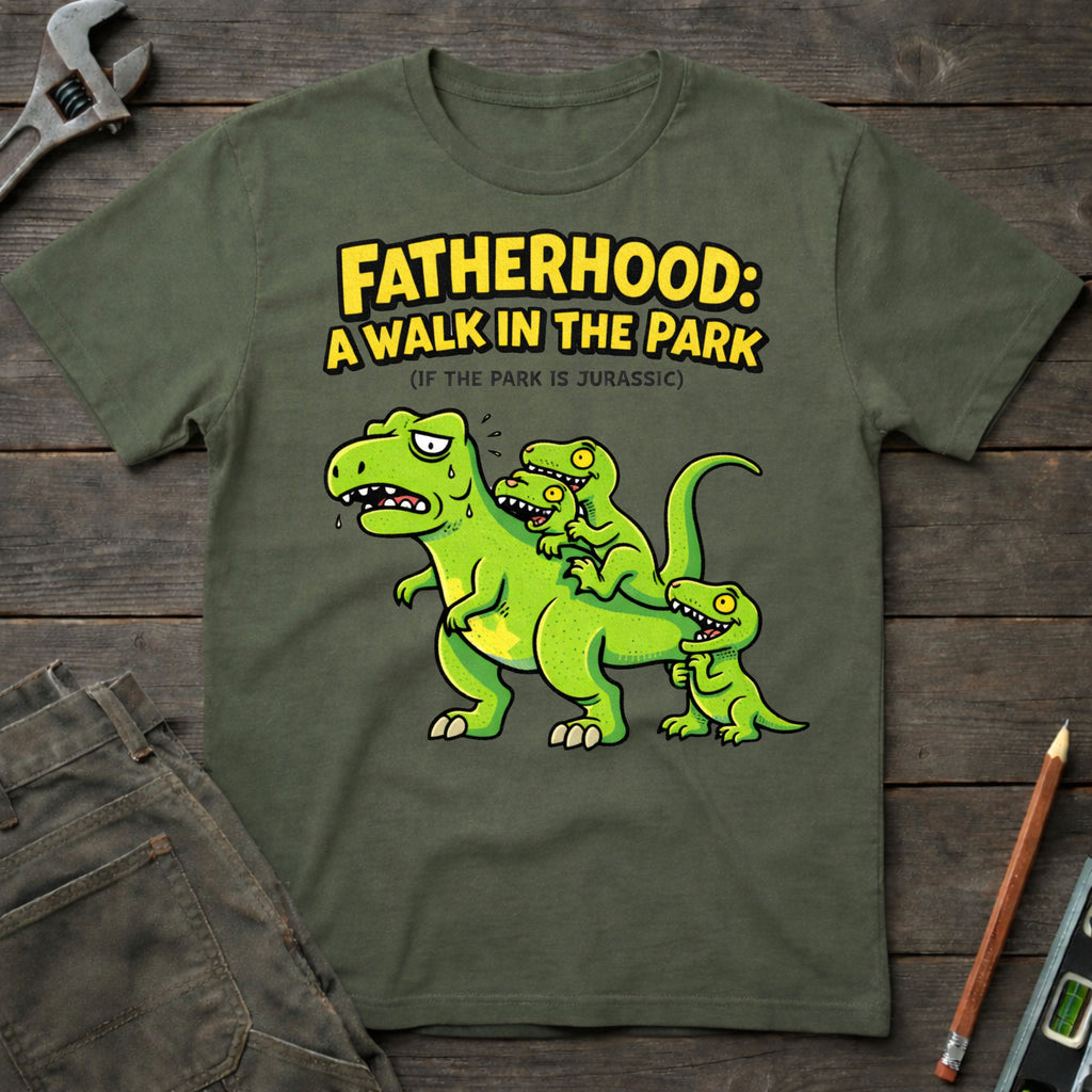 Fatherhood: a Walk in the Park T-Shirt
