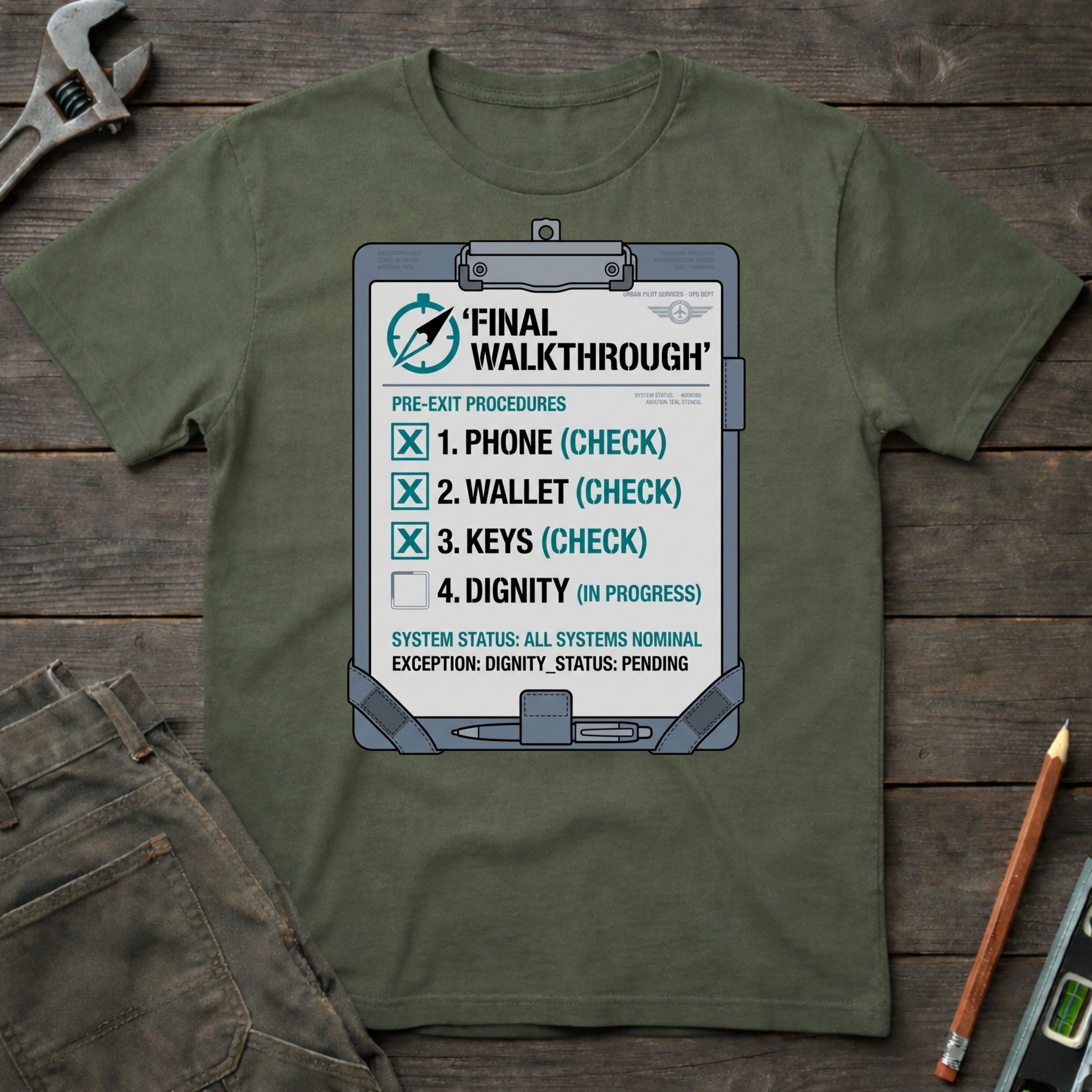 Pre-Exit Procedure T-Shirt