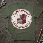 Just Resting my Eyes Club Badge T-Shirt