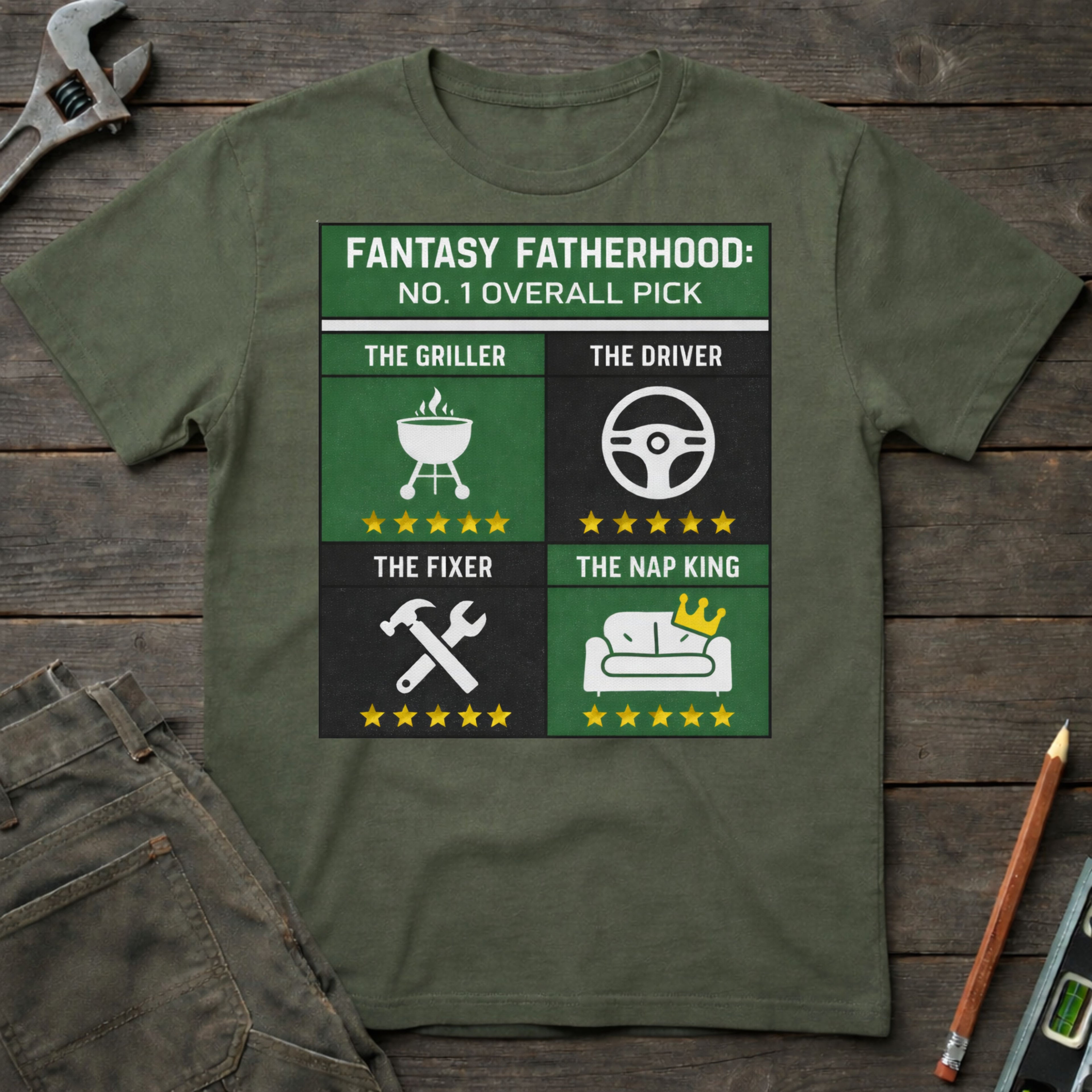 Fantasy Fatherhood T-Shirt