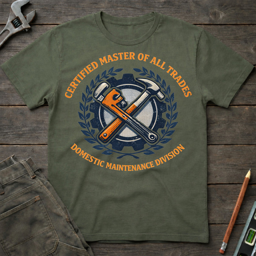 Certified Master of all Trades T-Shirt
