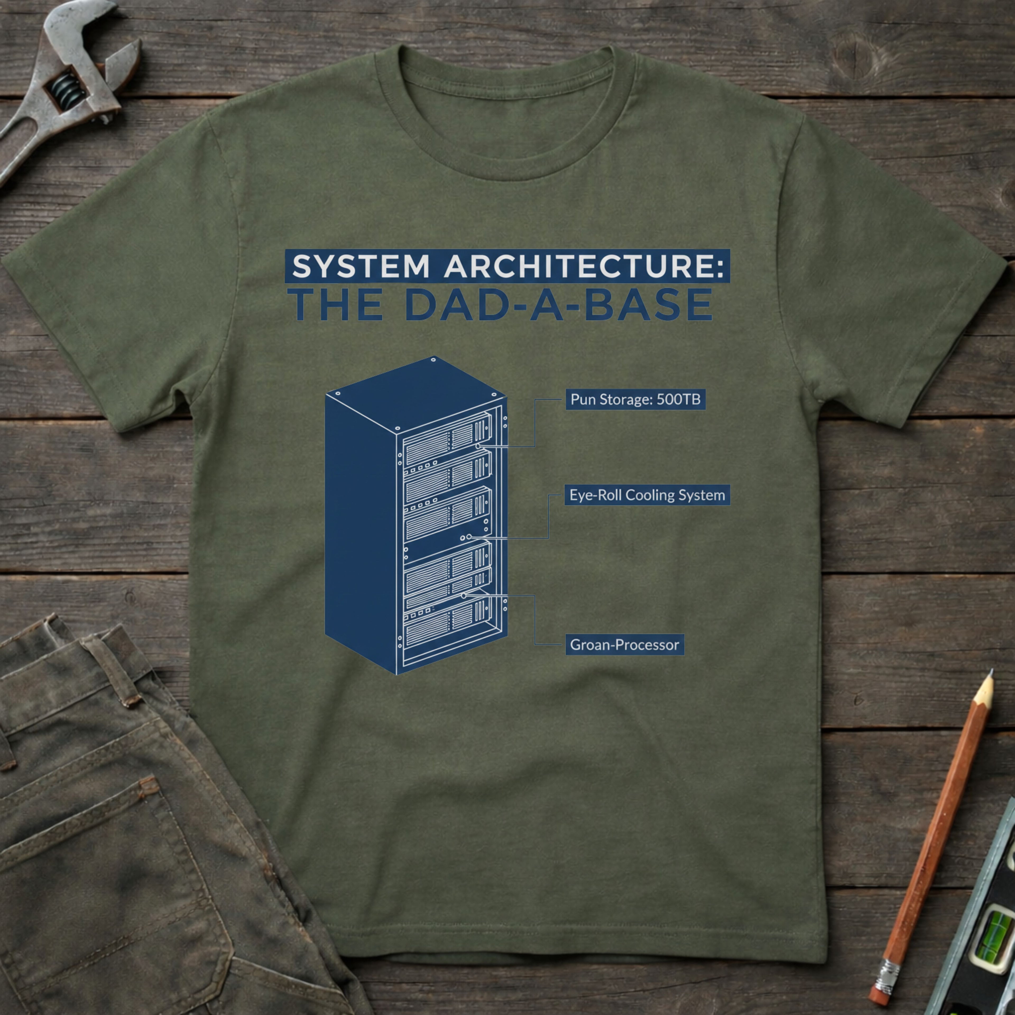 The Dad-A-Base T-Shirt
