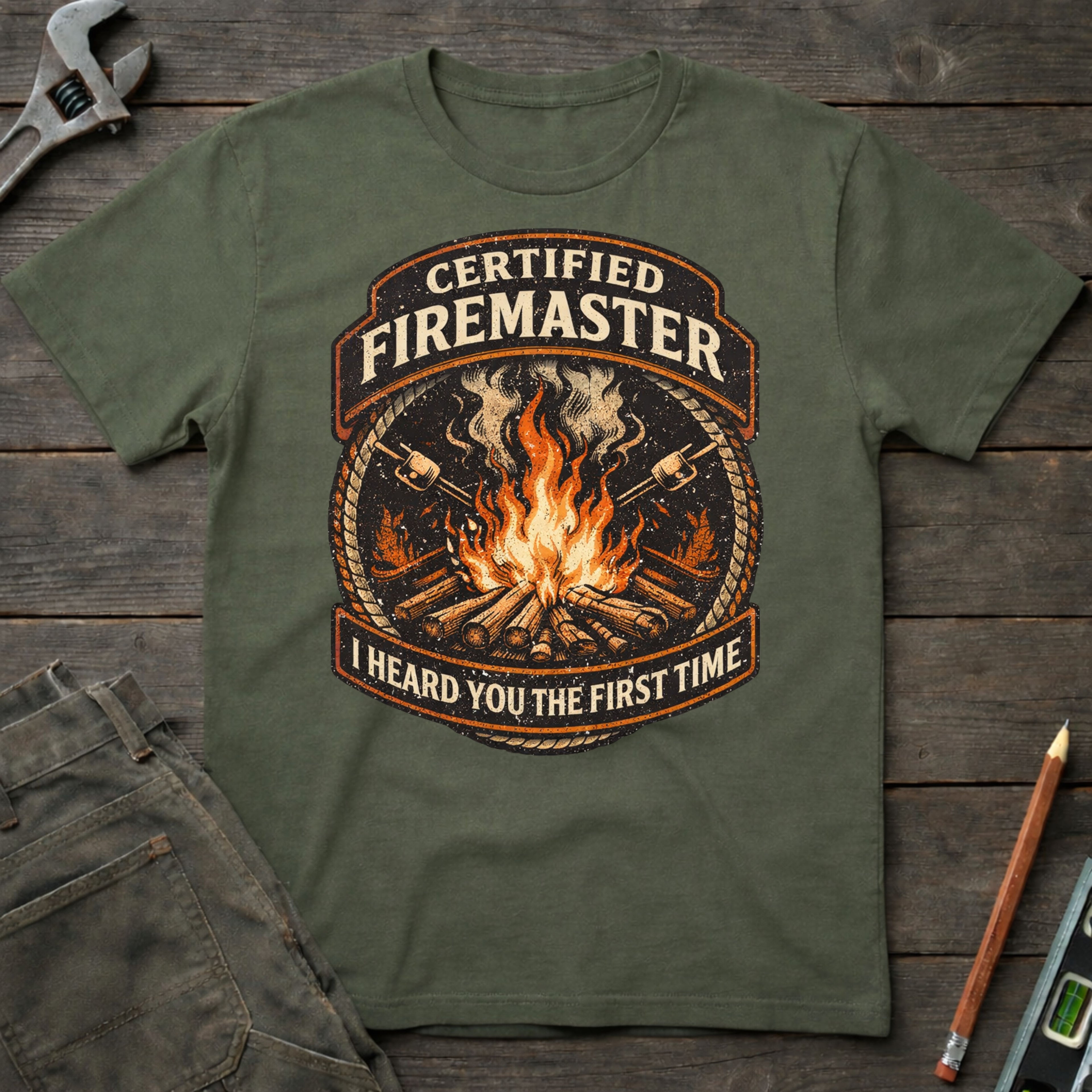 Certified Firemaster T-Shirt
