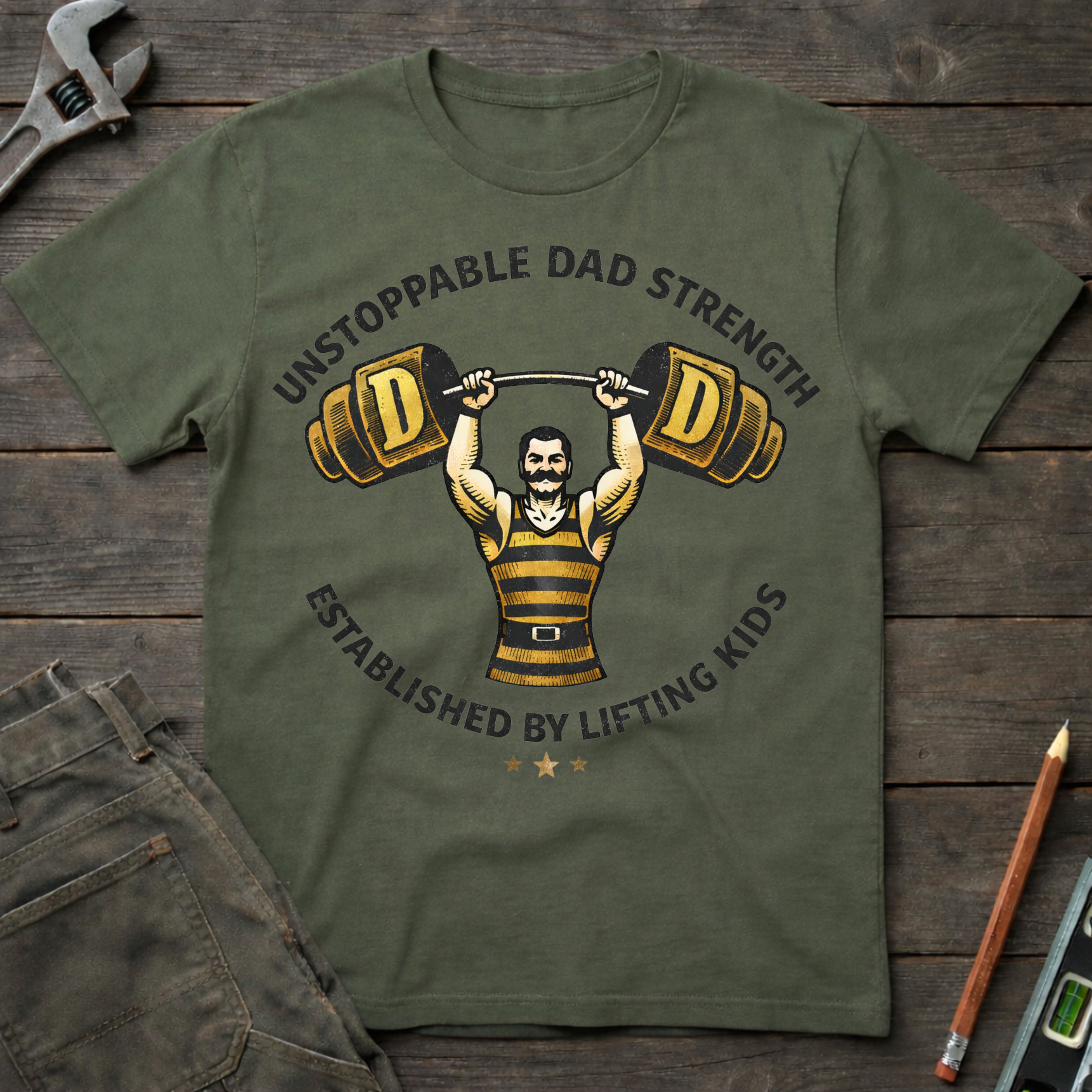 Unstoppable Dad Strength T-Shirt
