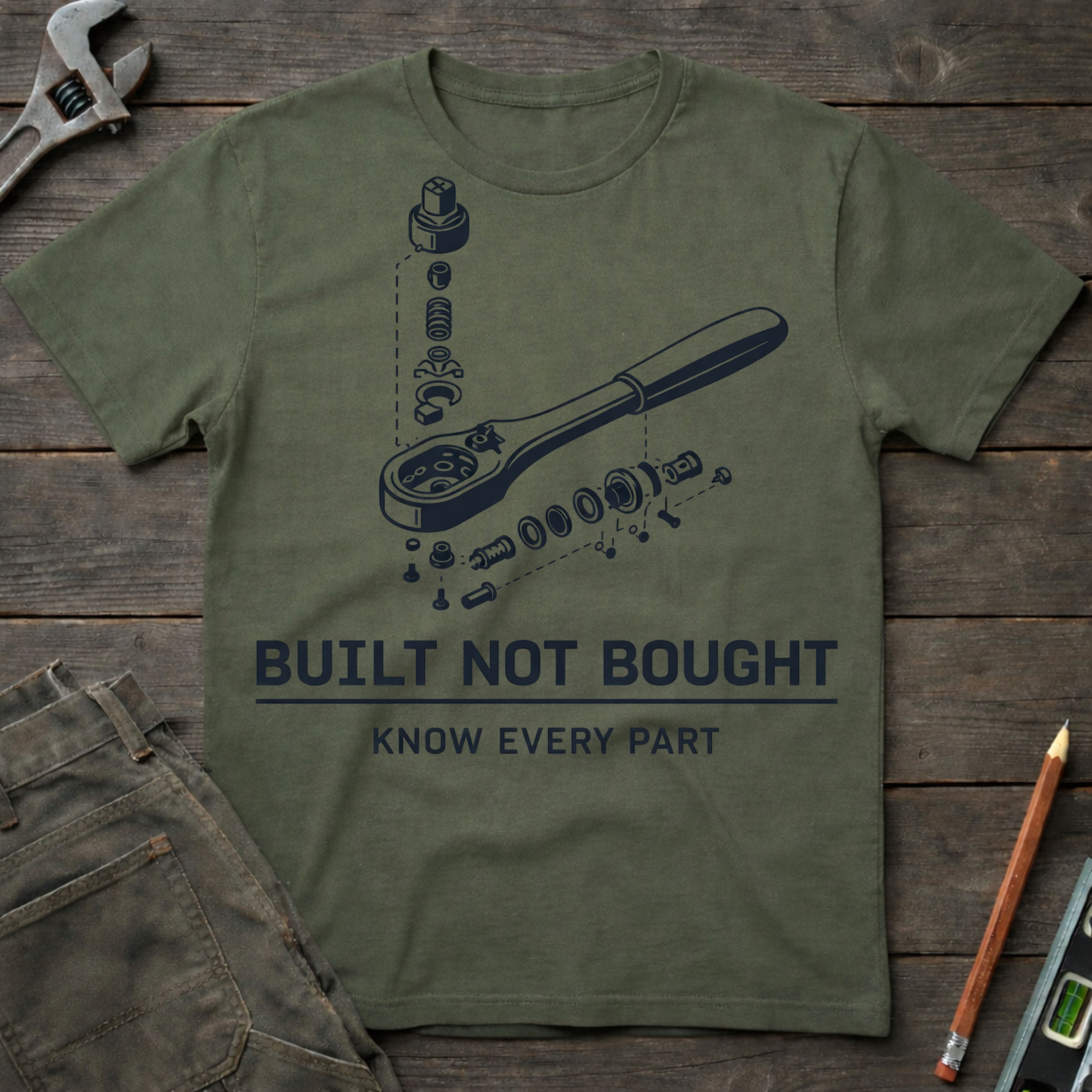 Built Not Bought T-Shirt