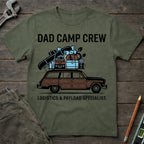Dad Camp Crew Logistics T-Shirt