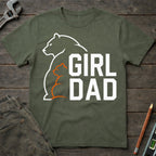 Girl Dad Bear T-Shirt