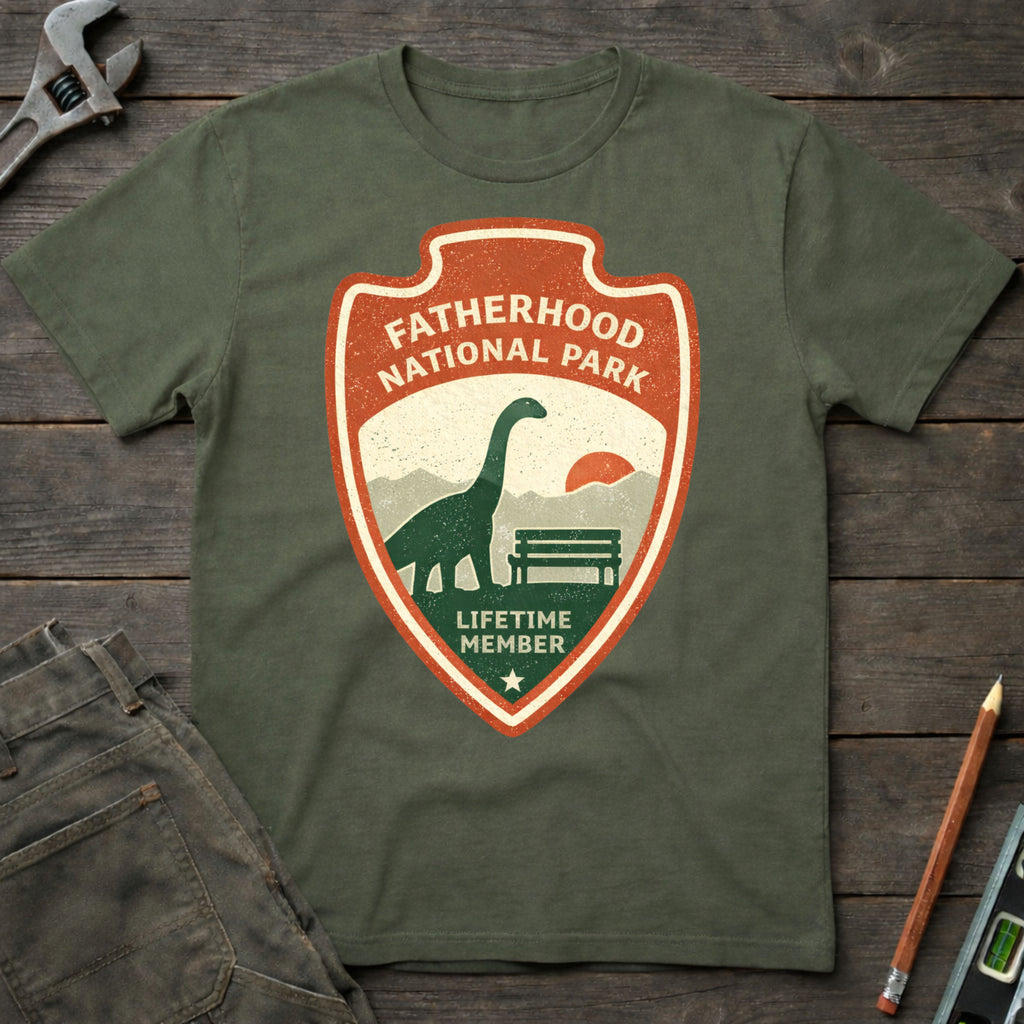 Fatherhood National Park T-Shirt