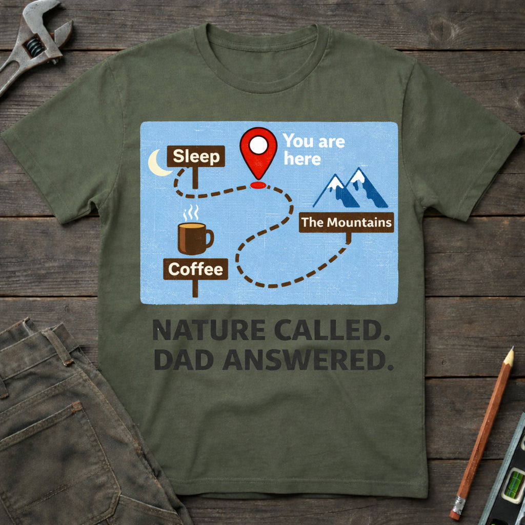 Nature Called, Dad Answered  T-Shirt