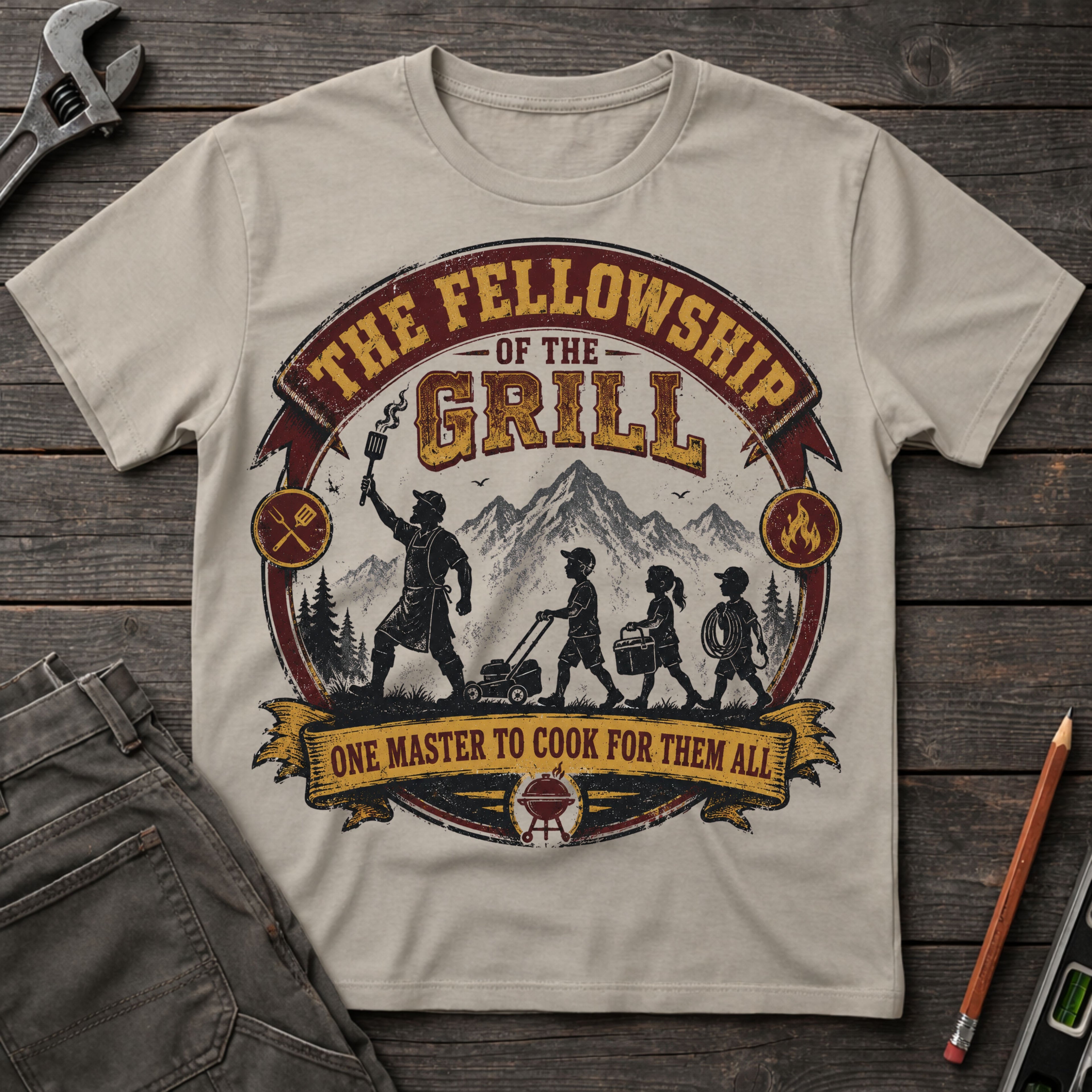 The Fellowship of the Grill T-Shirt