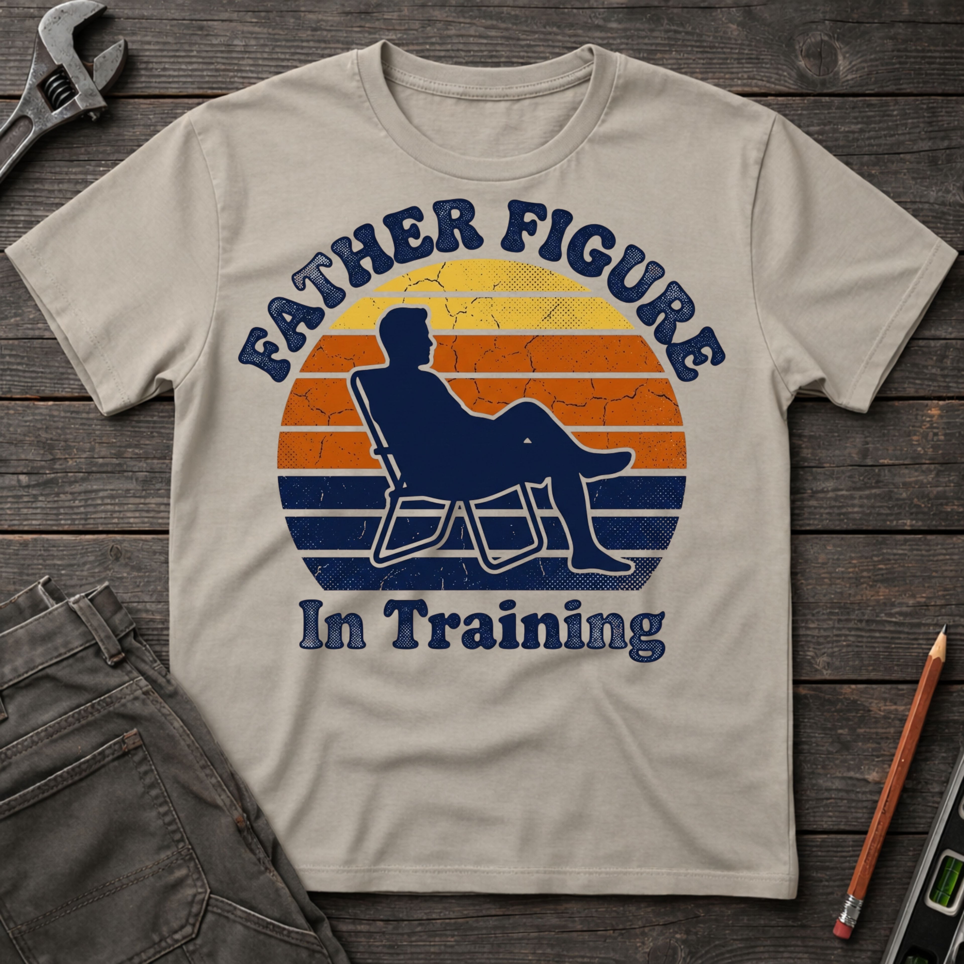 Father Figure in Training T-Shirt