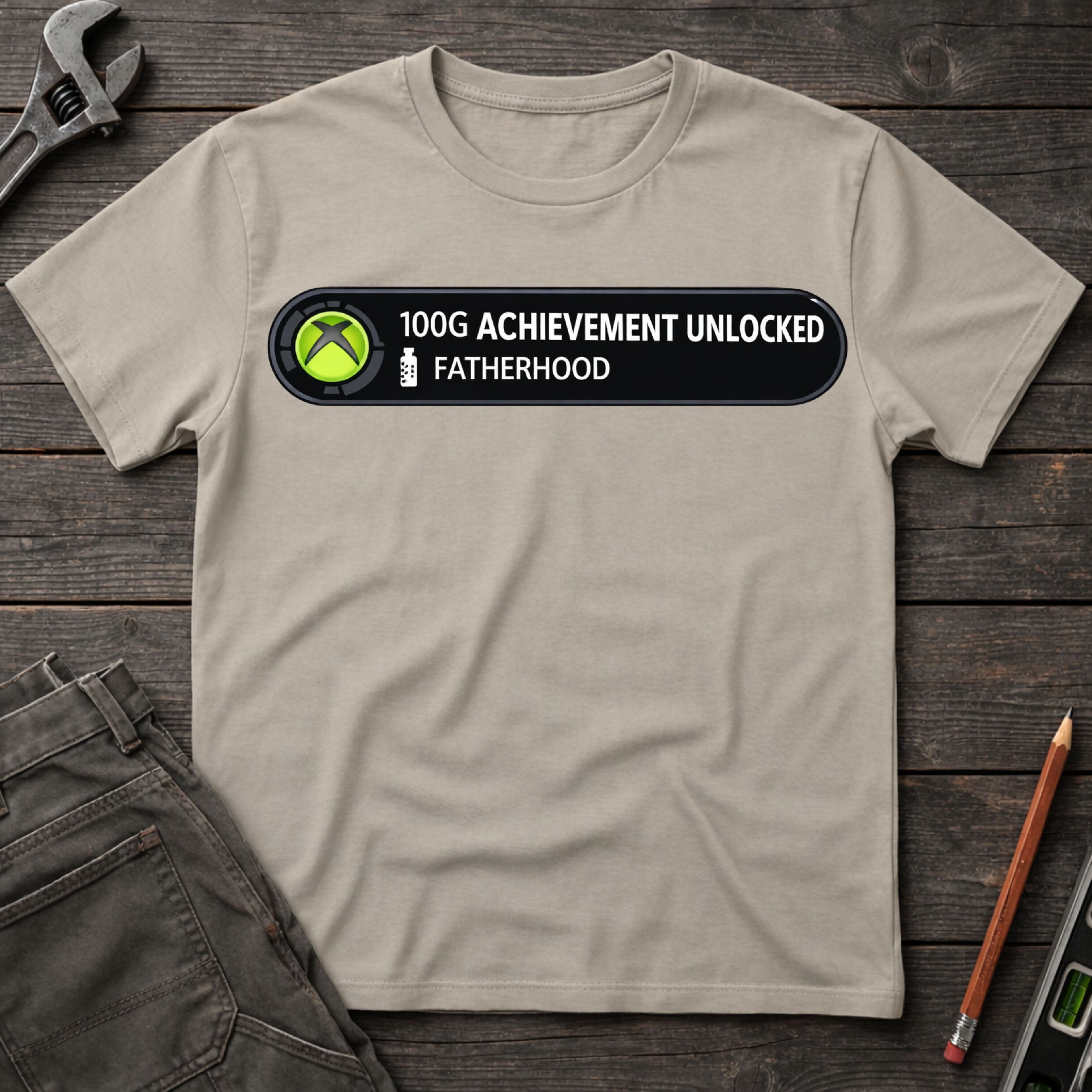 Achievement Unlocked: Fatherhood T-Shirt