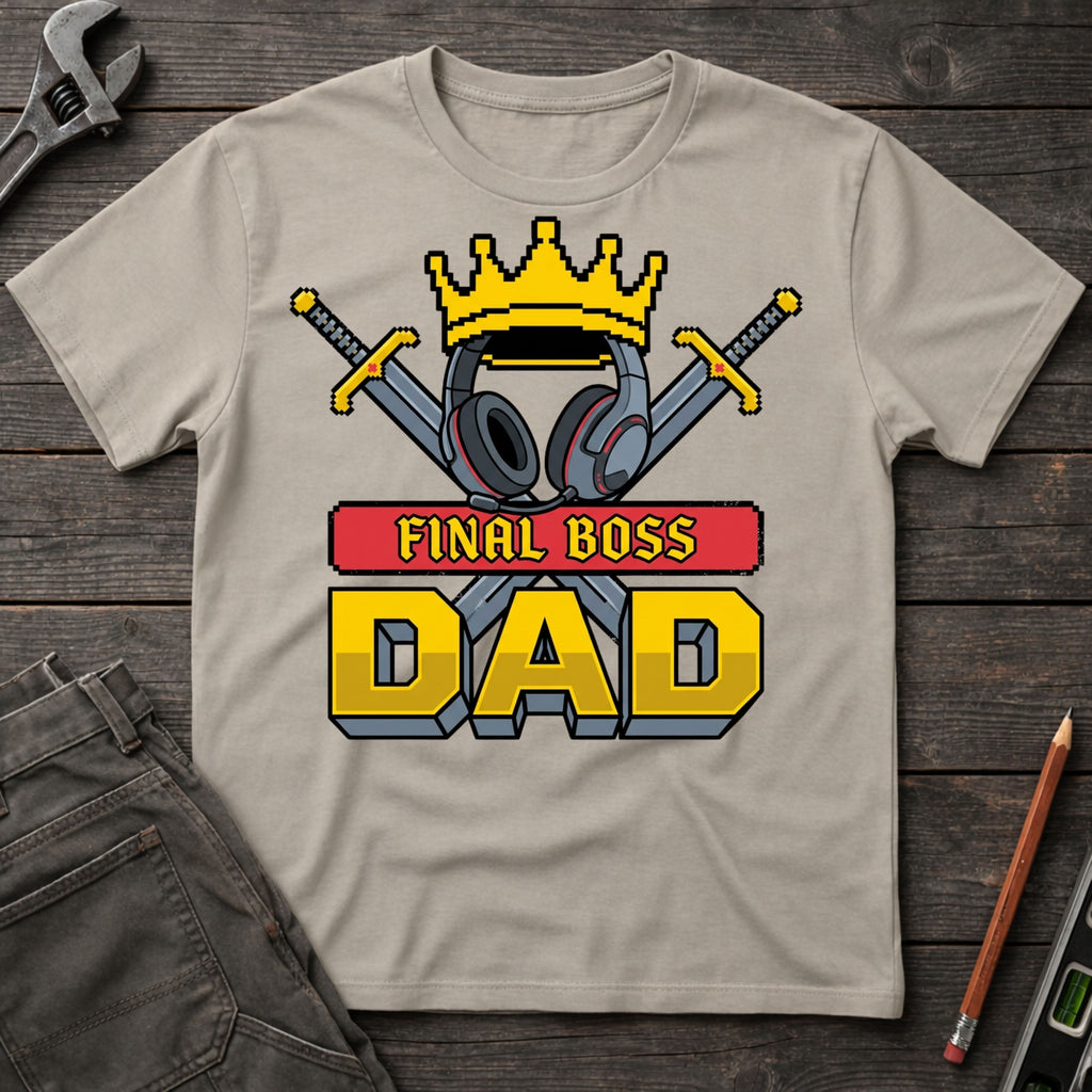 Dad: The Final Boss T-Shirt