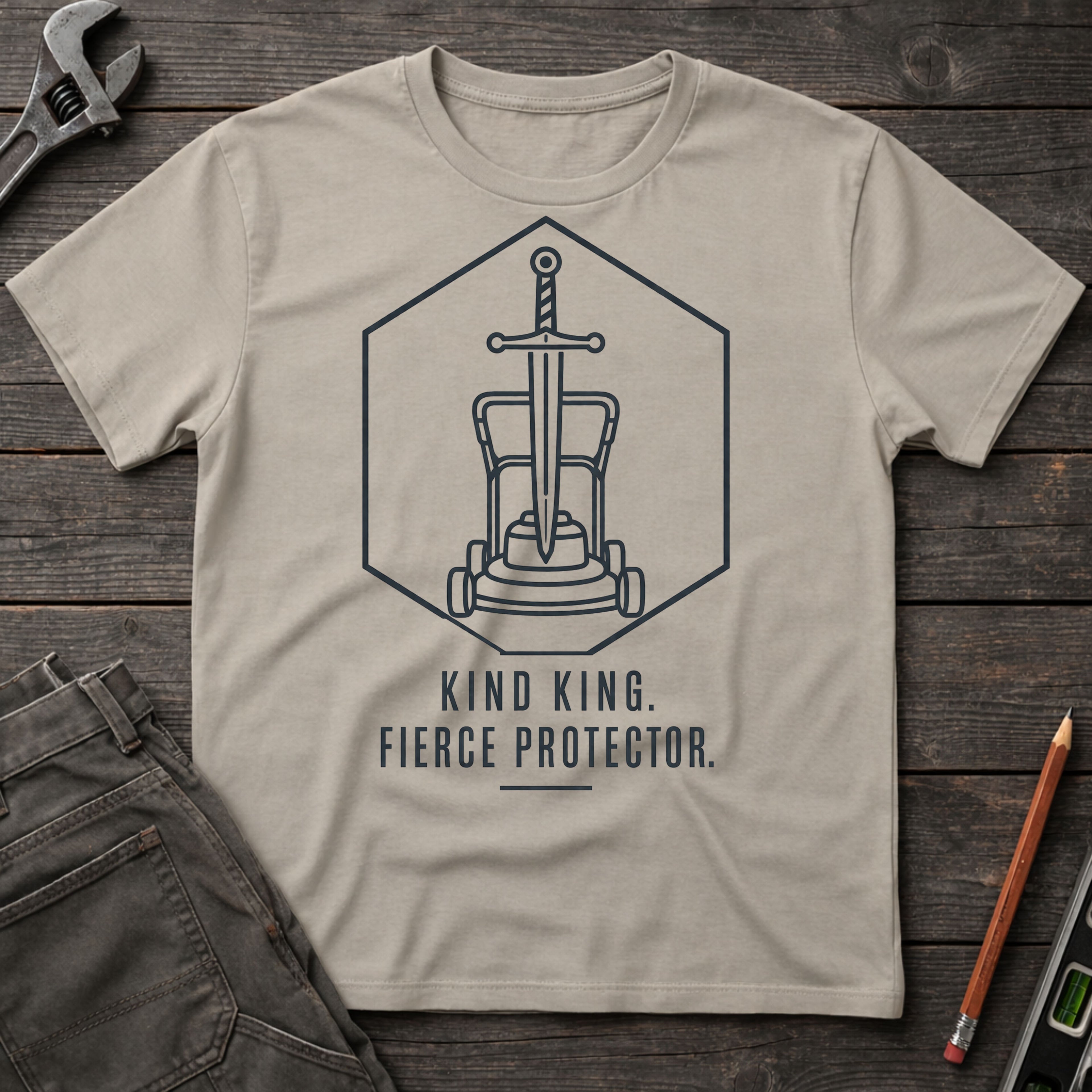 Kind King, Fierce Protector T-Shirt