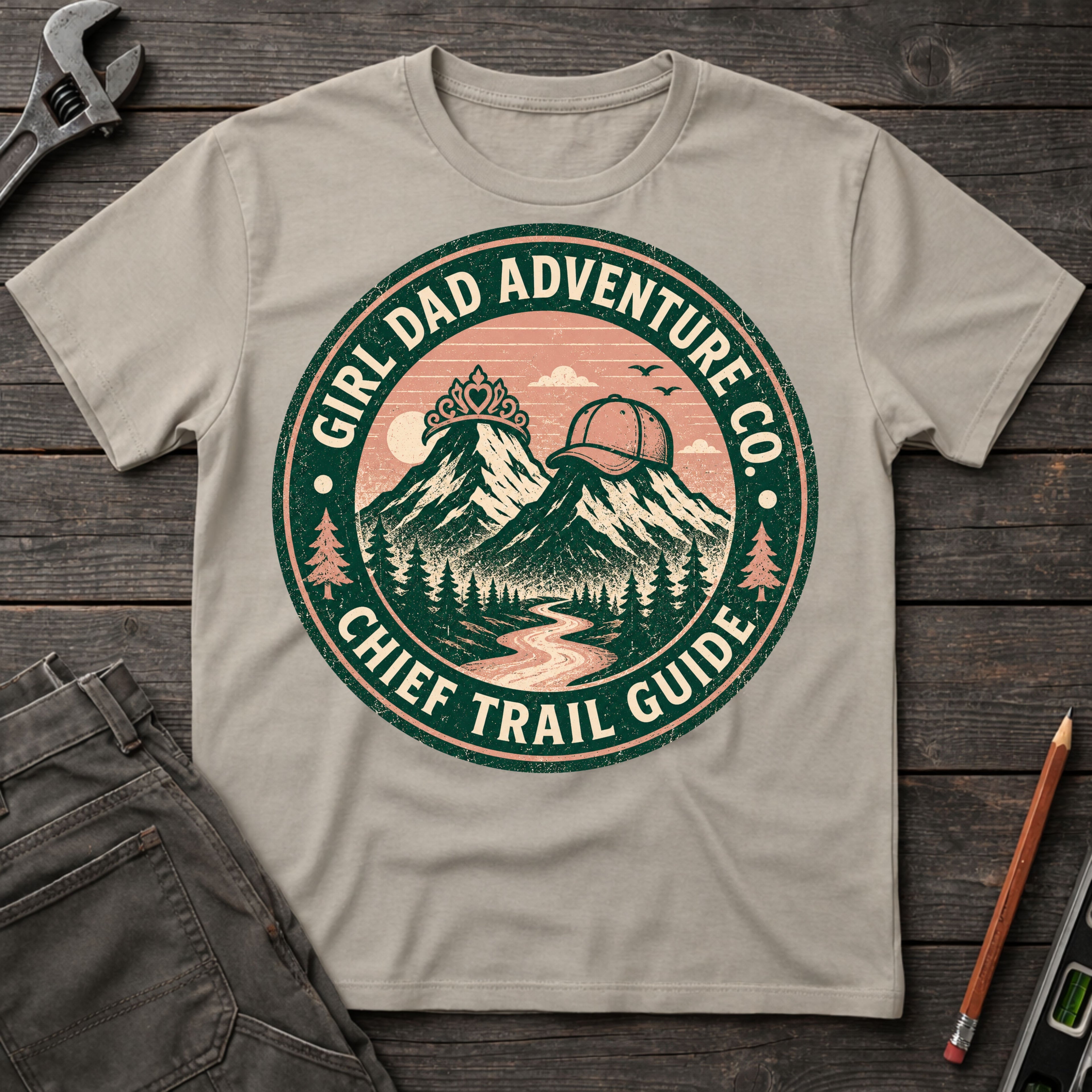 Girl Dad Adventure Co. T-Shirt