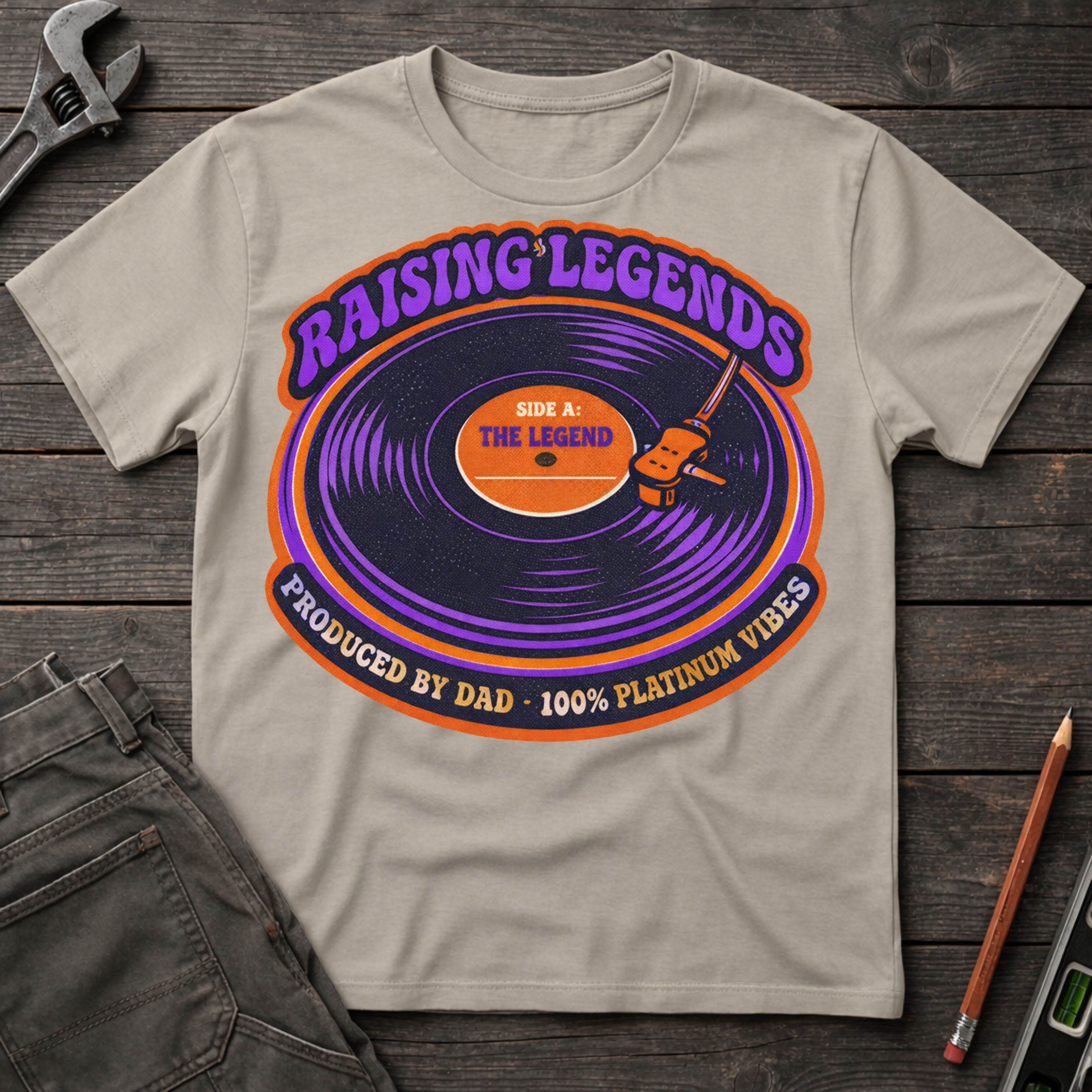 Raising Legends Vinyl T-Shirt