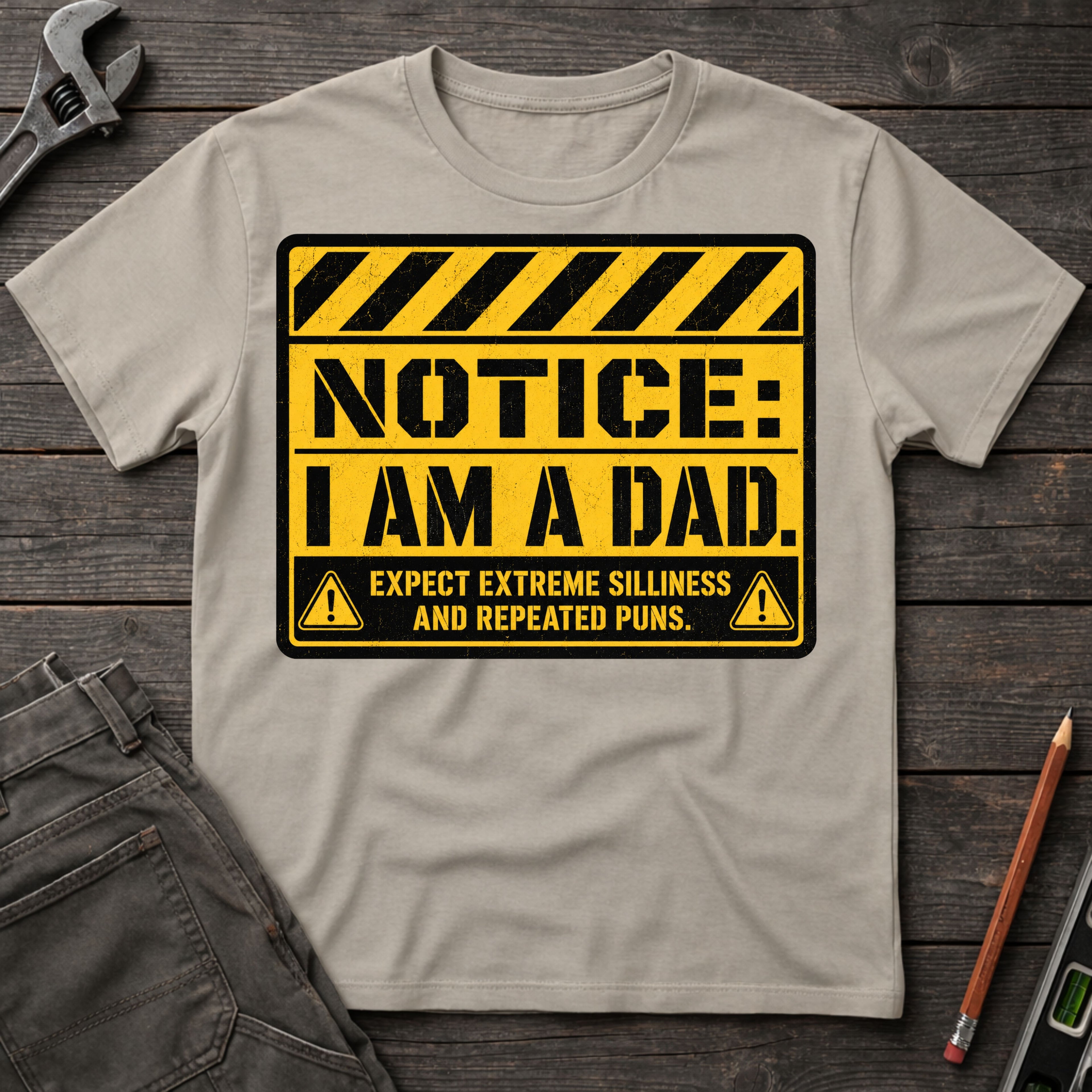 Notice I am a Dad T-Shirt