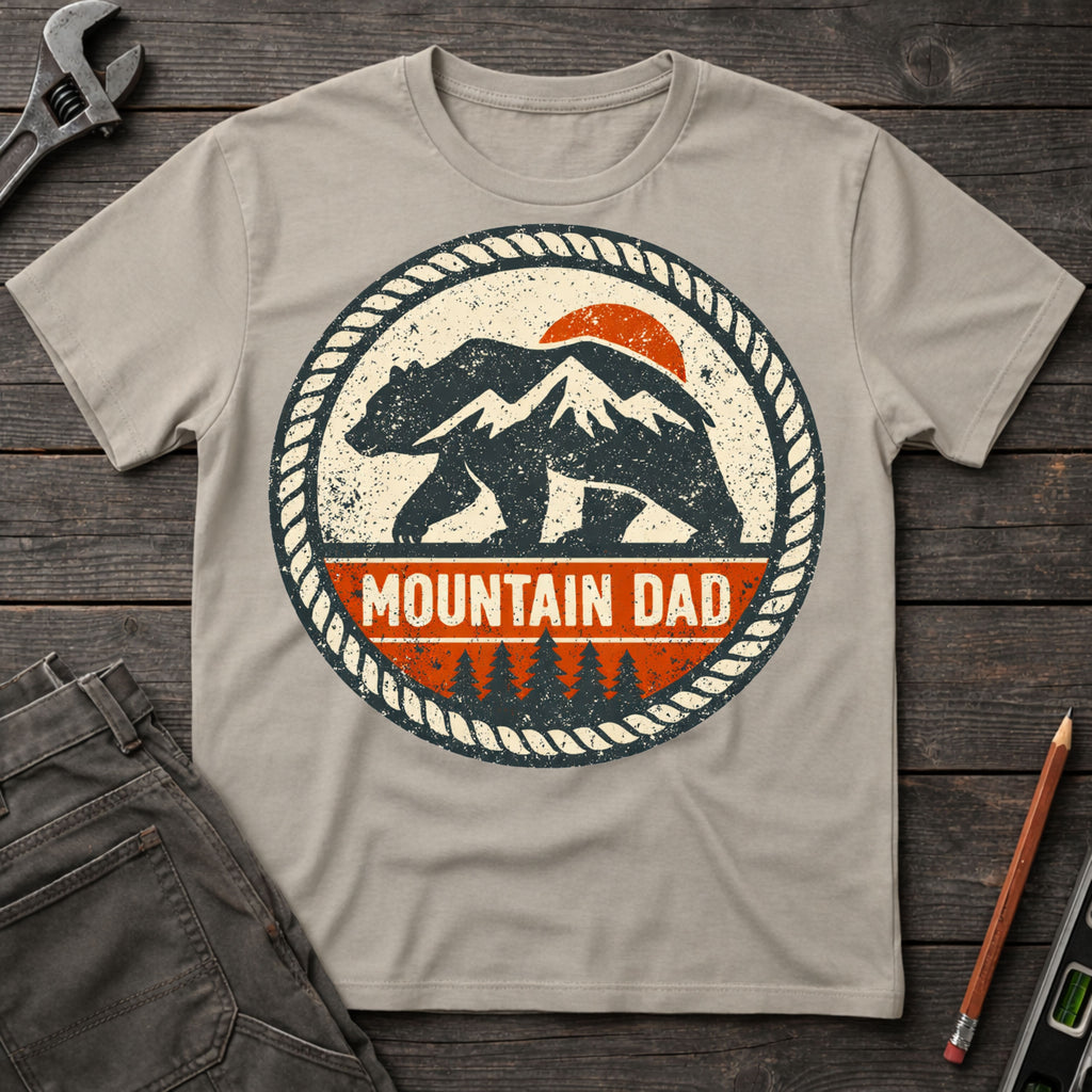 Mountain Dad Badge T-Shirt