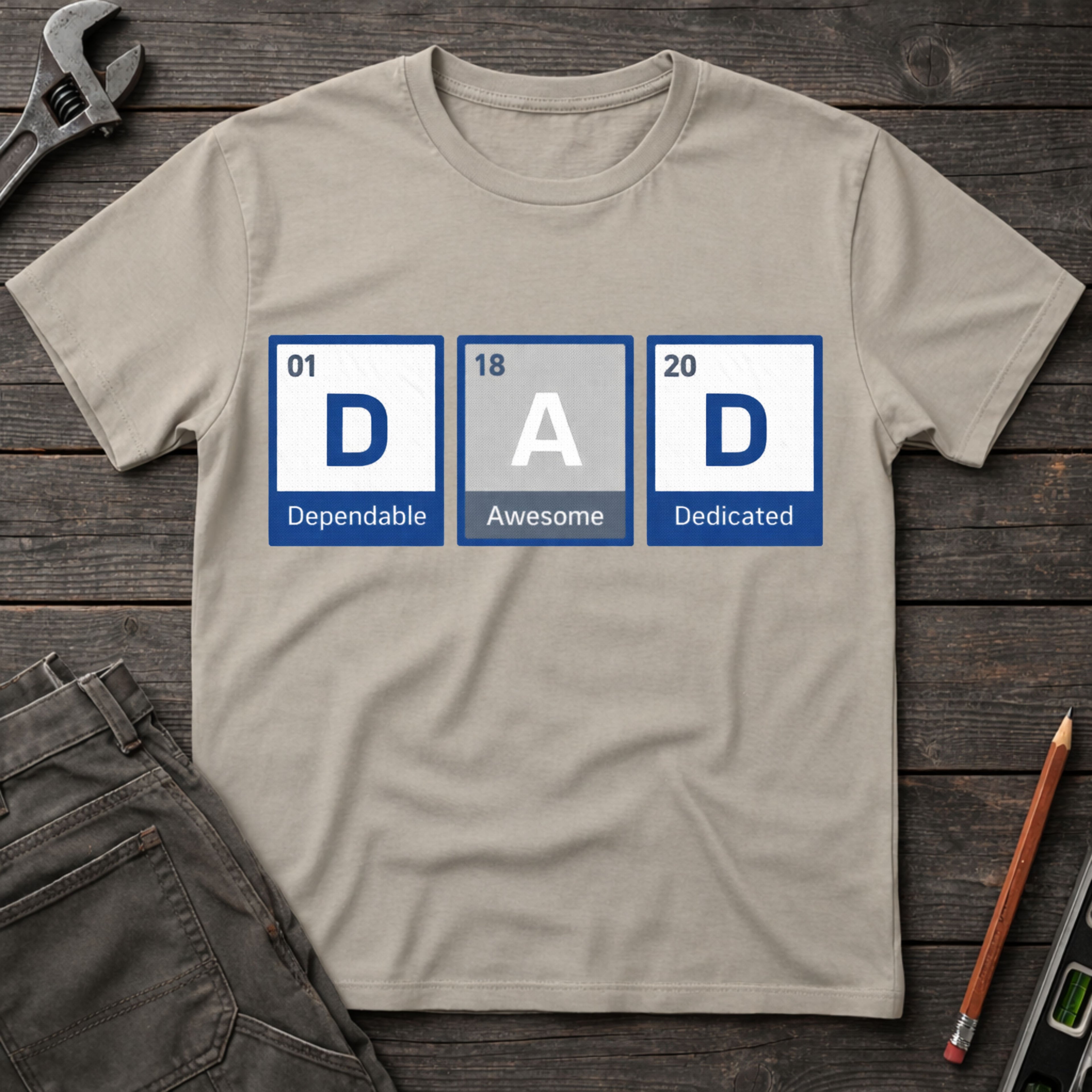 Elements of a Dad T-Shirt