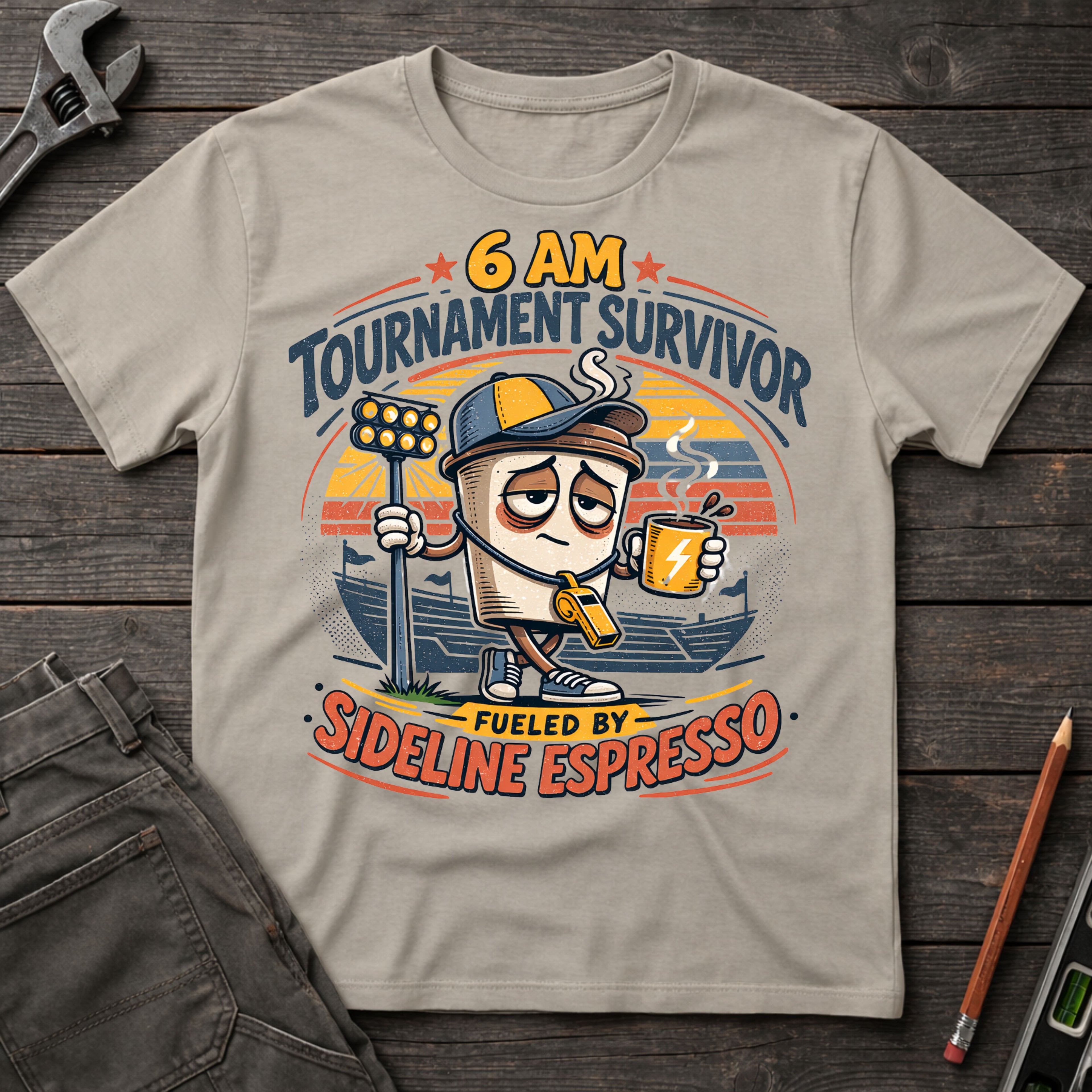 6 AM Tournament Survivior T-Shirt