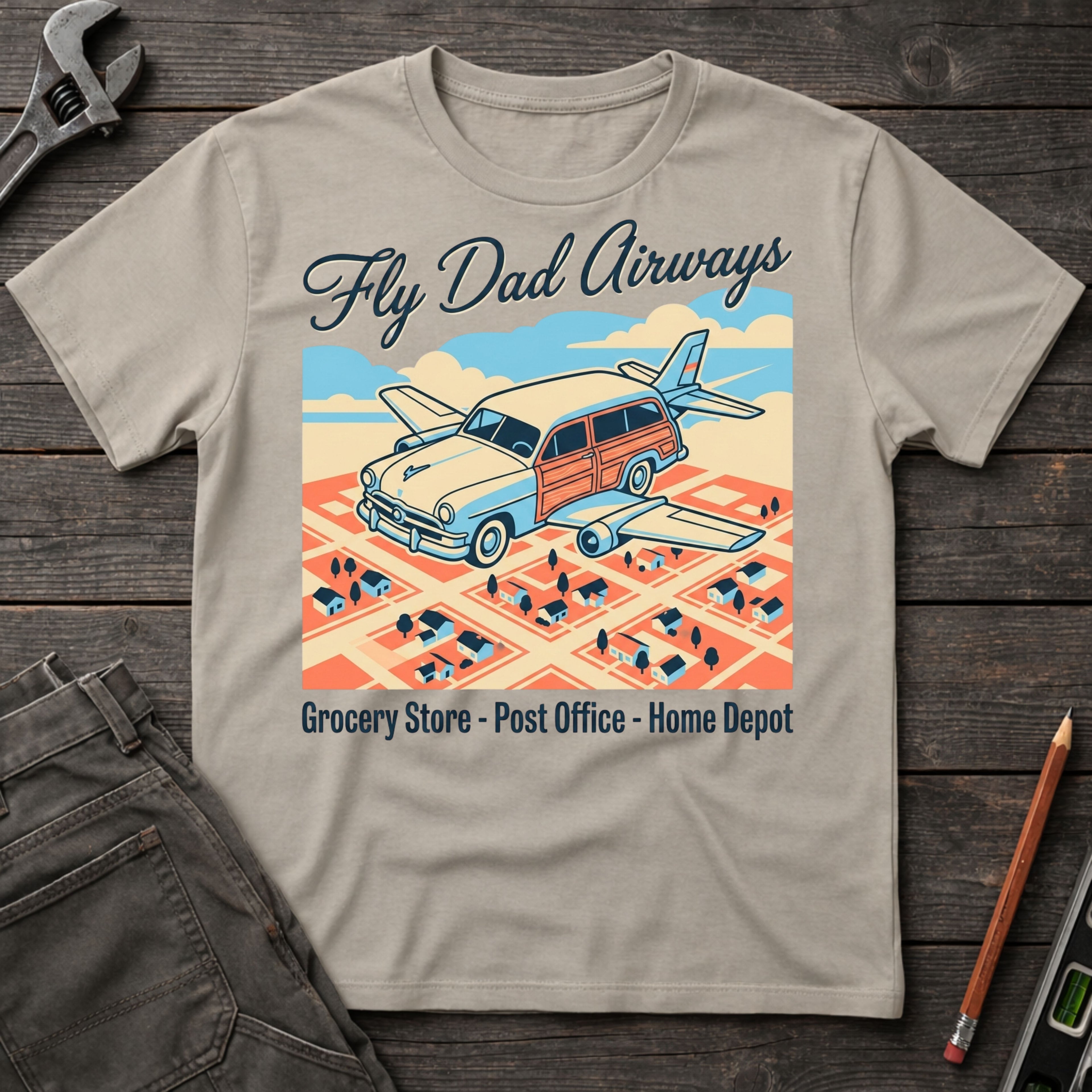 Fly Dad Airways T-Shirt