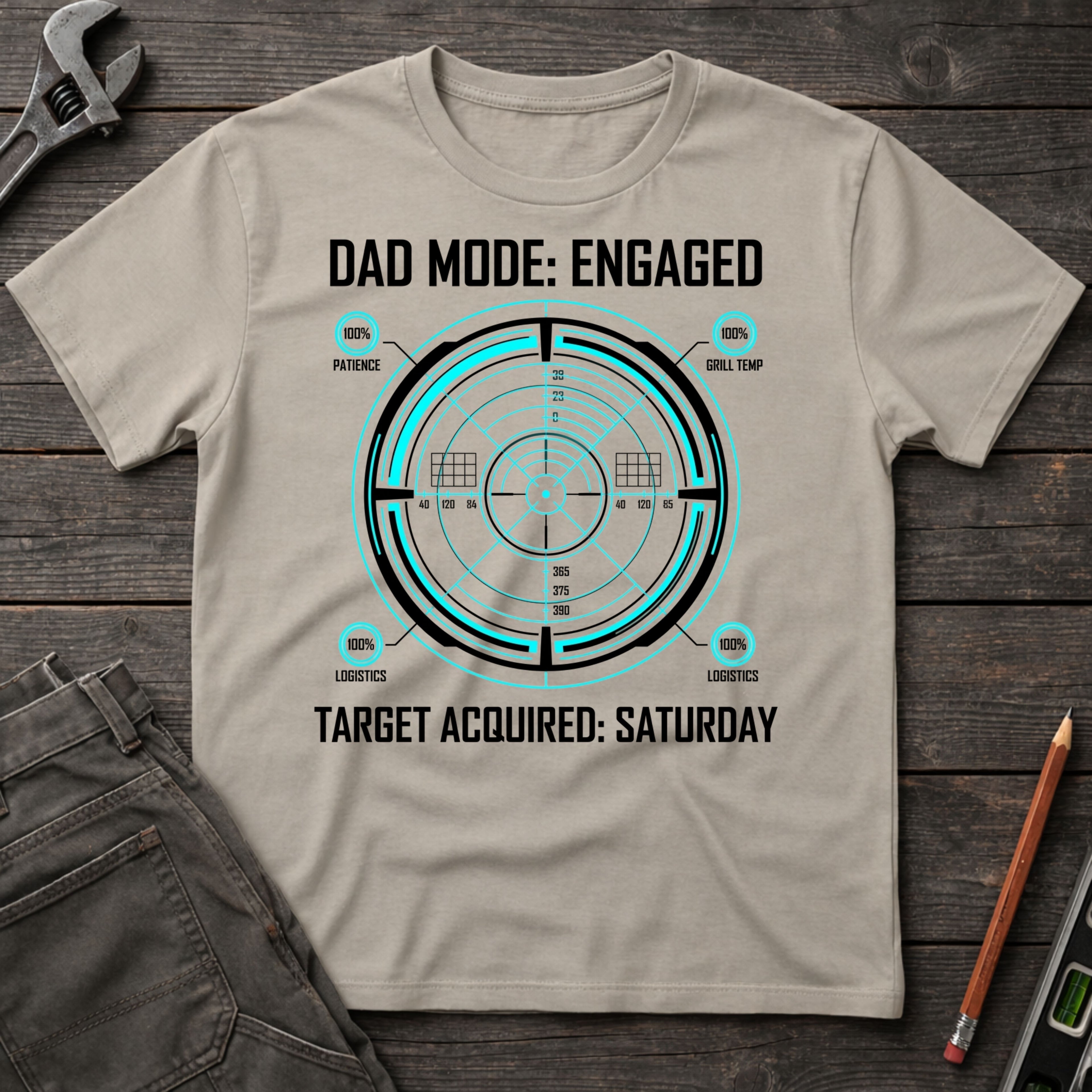 Dad Mode: Engaged T-Shirt