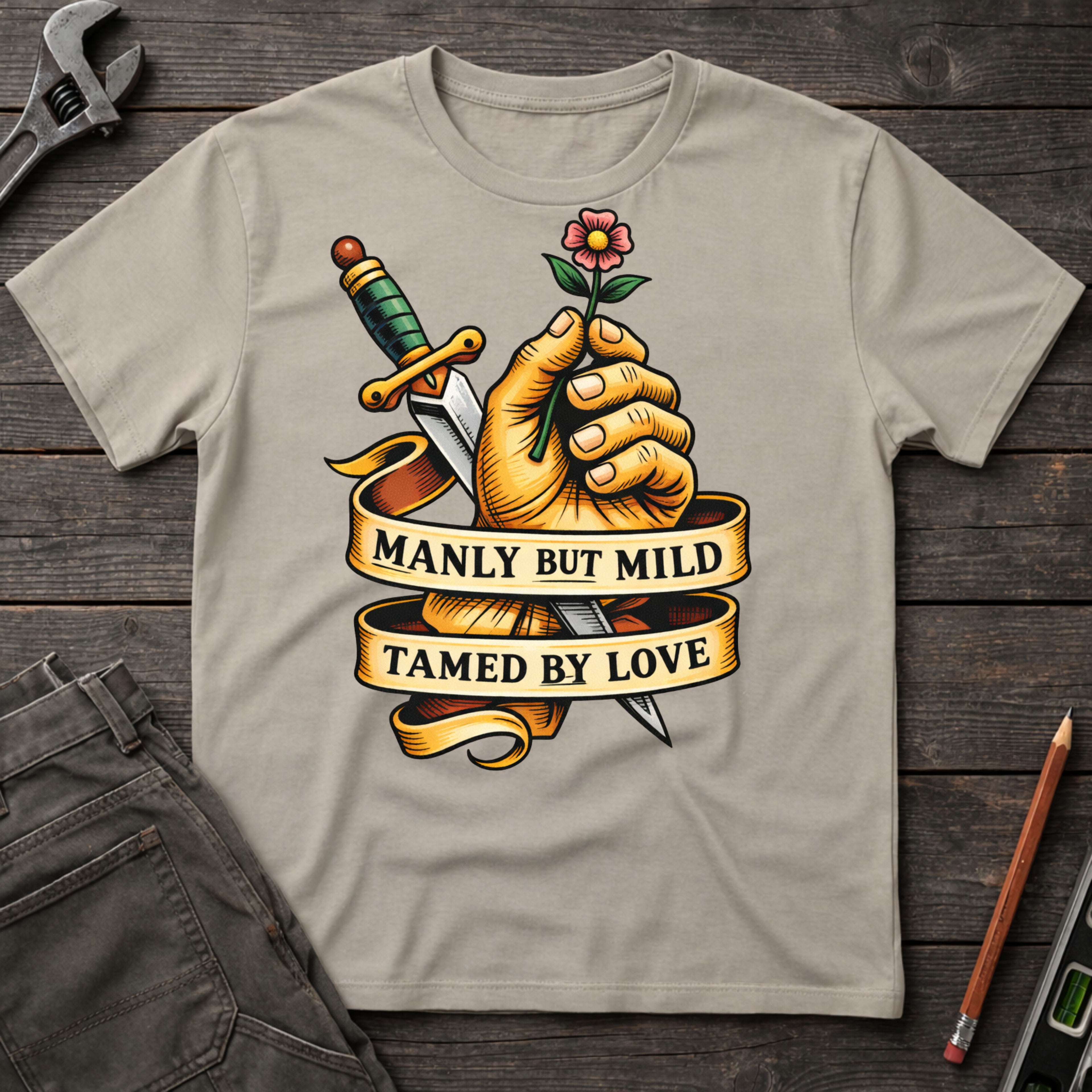 Manly, But Mild T-Shirt