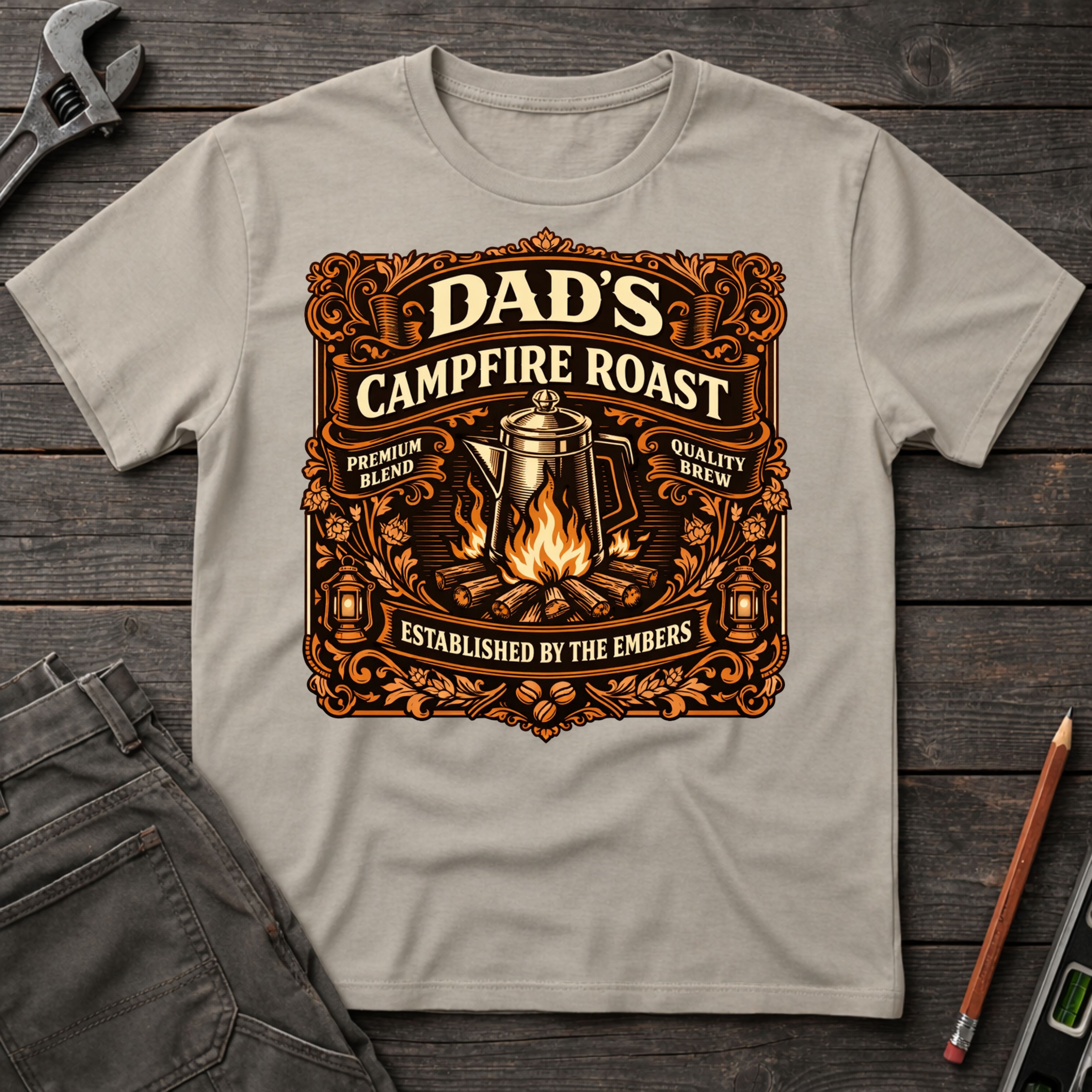 Dad's Campfire Roast T-Shirt