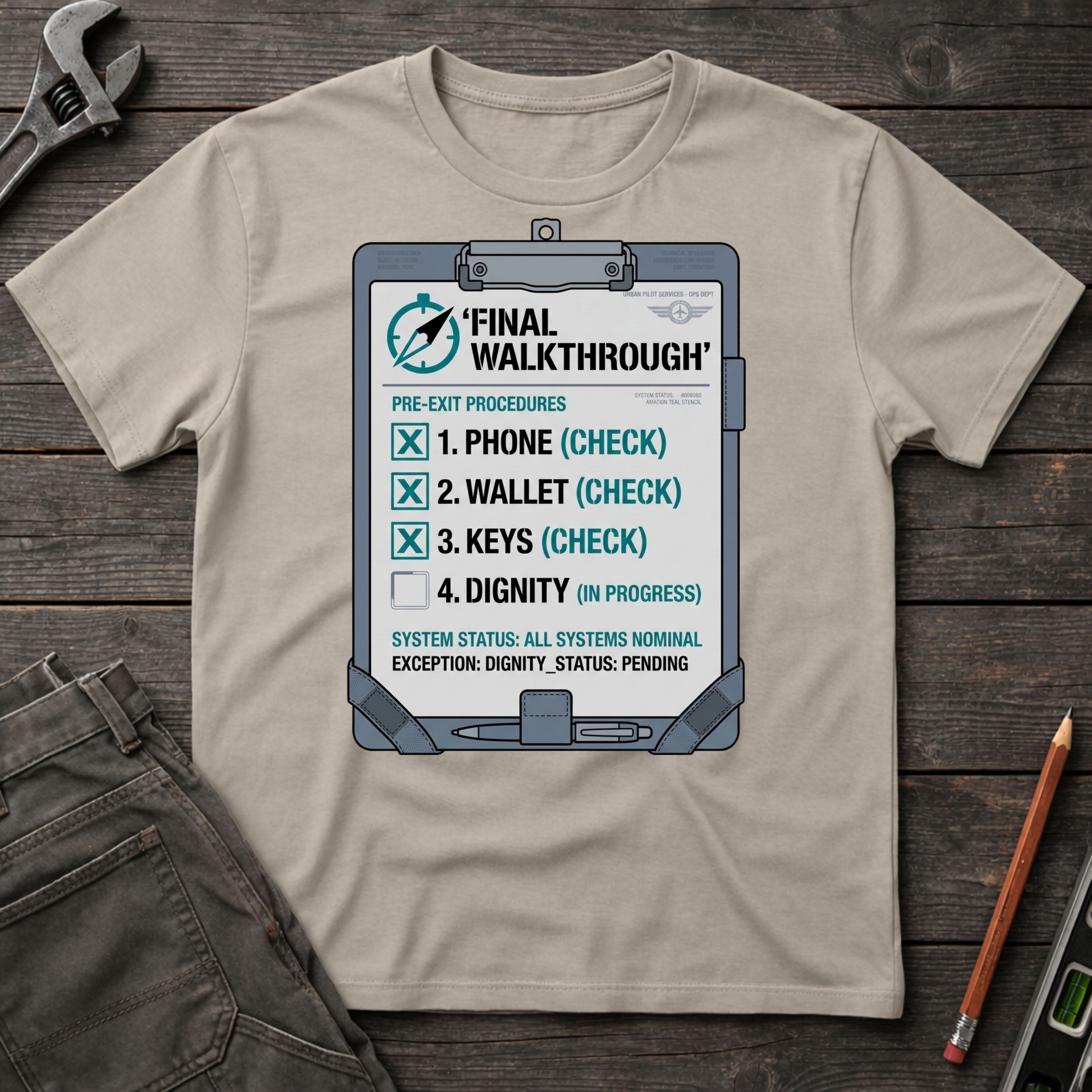 Pre-Exit Procedure T-Shirt