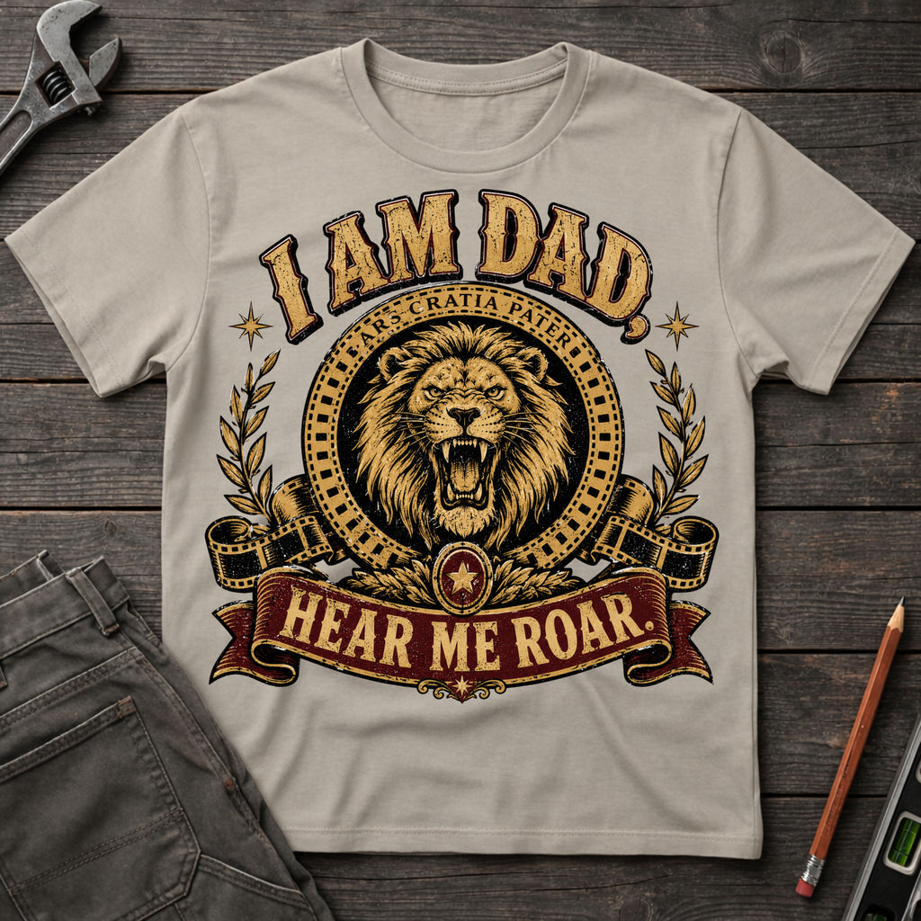 I am Dad, Hear Me Roar T-Shirt