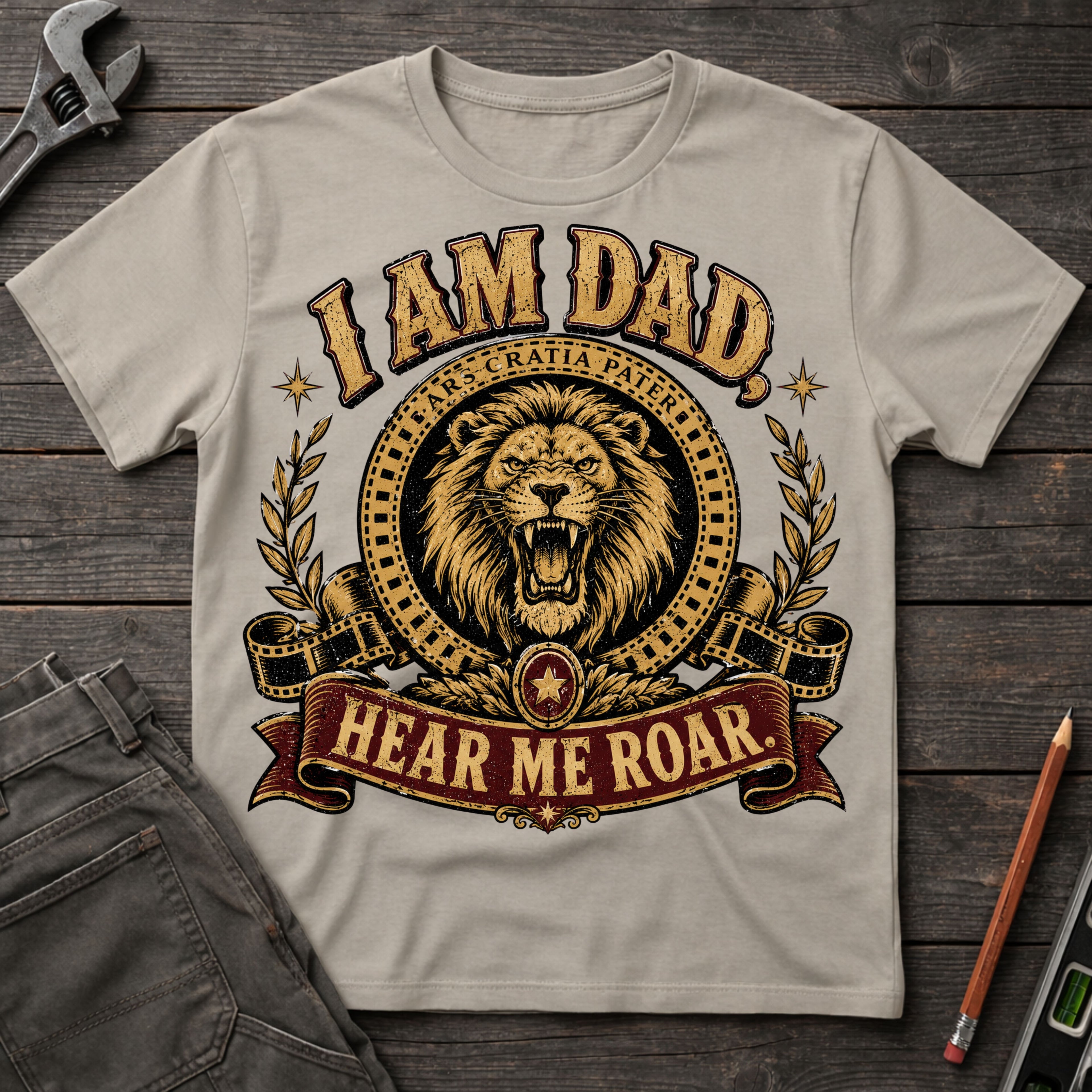 I am Dad, Hear Me Roar T-Shirt