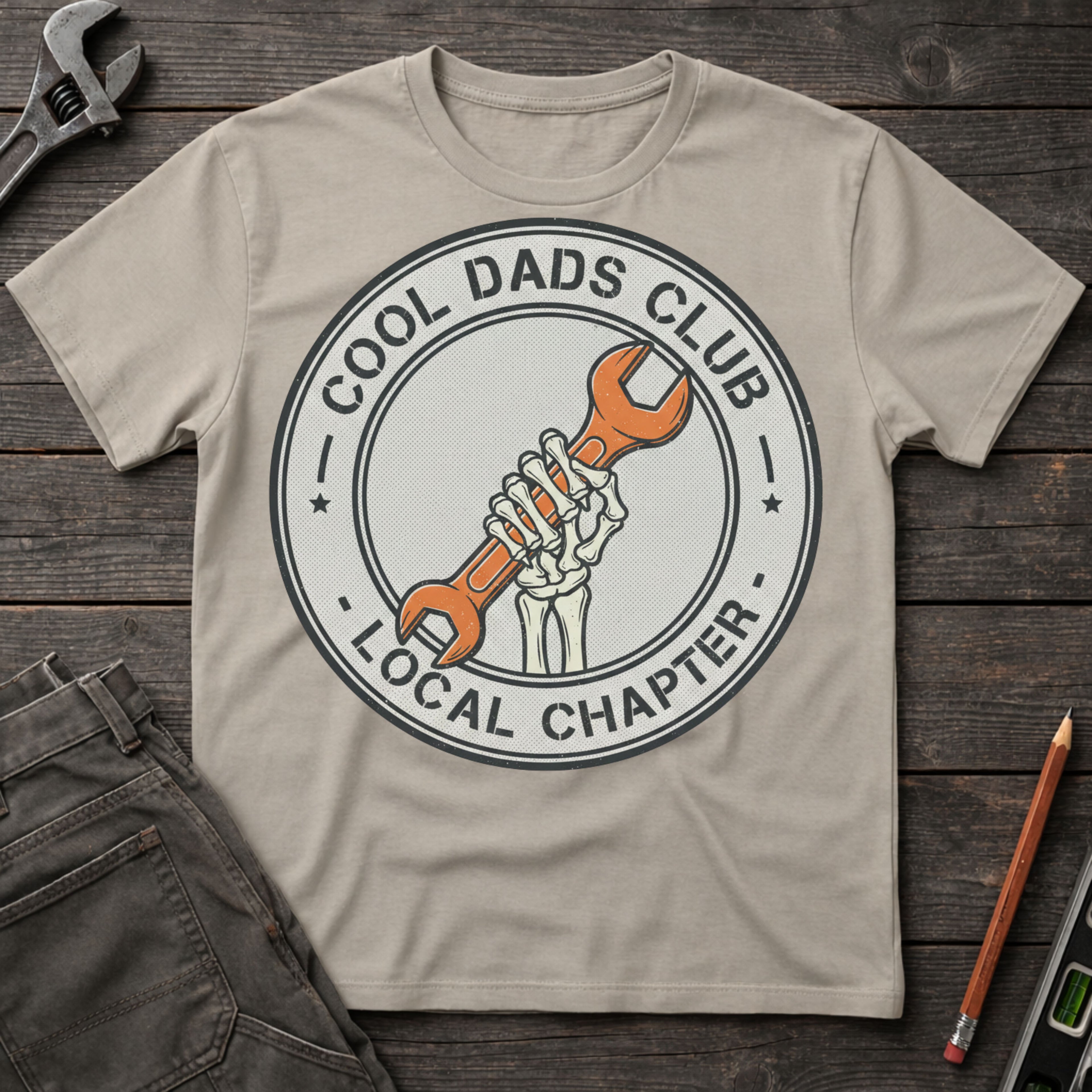 Cool Dads Club Badge T-Shirt