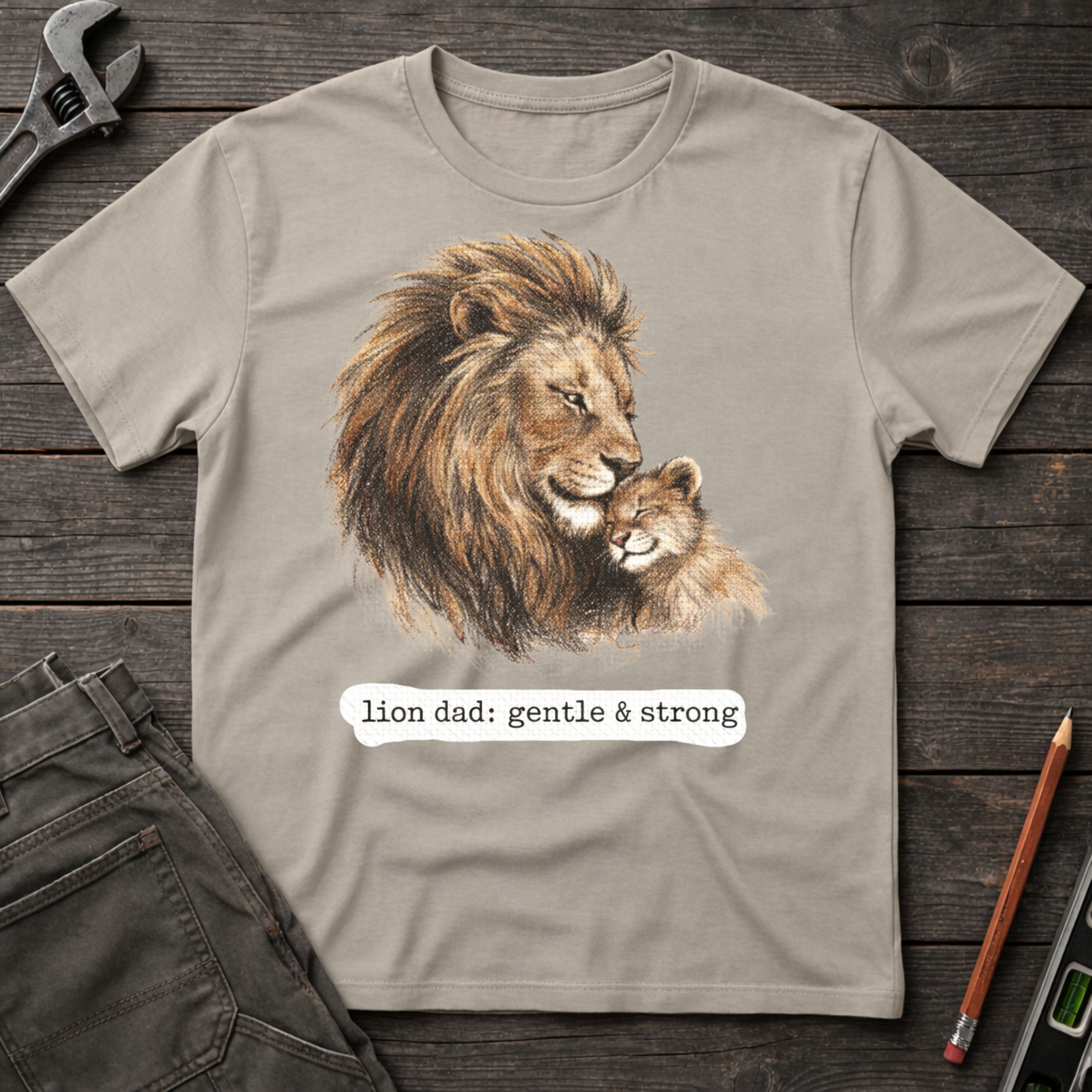 Lion Dad T-Shirt