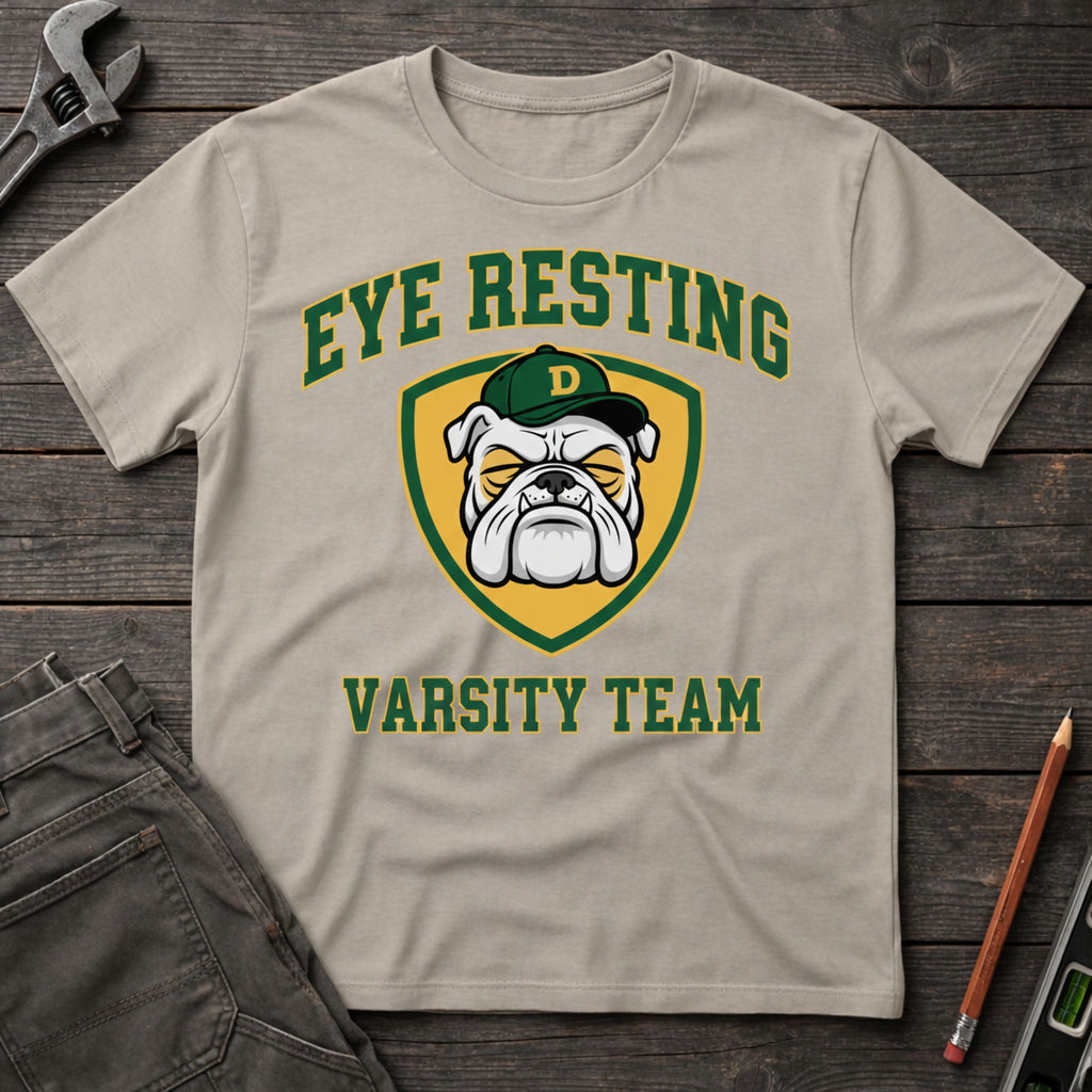Eye Resting Varsity Team T-Shirt