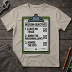 Camping Objectives T-Shirt
