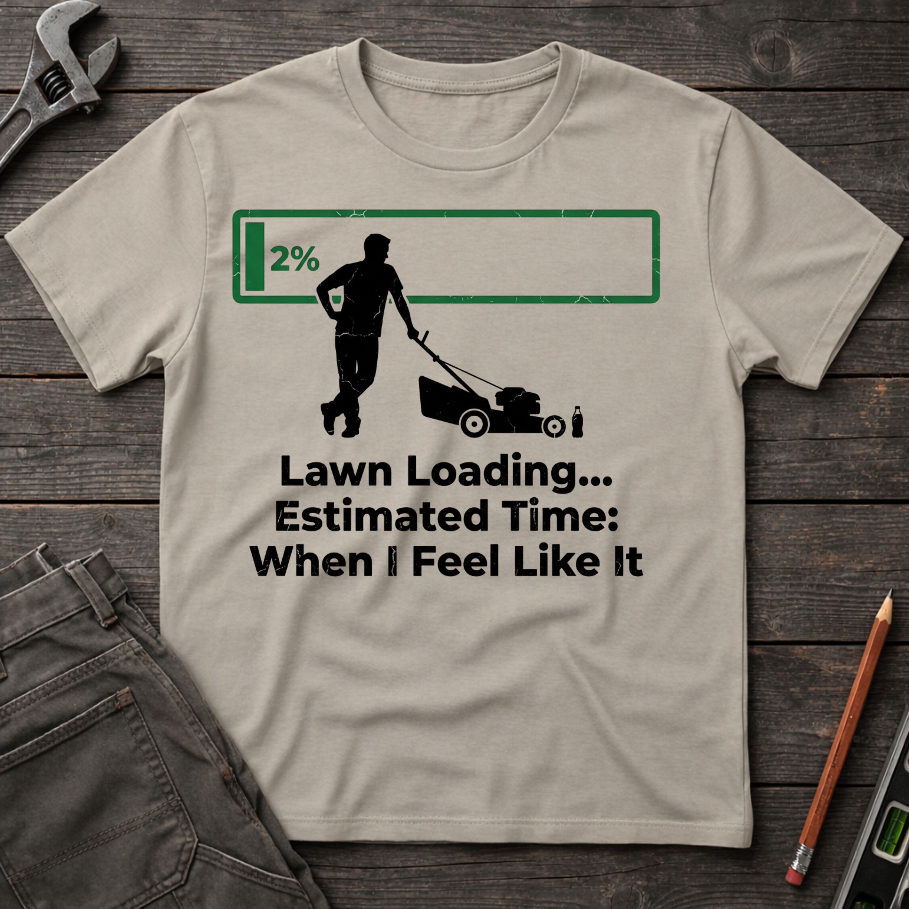 Lawn Loading: When I Feel Like It T-Shirt