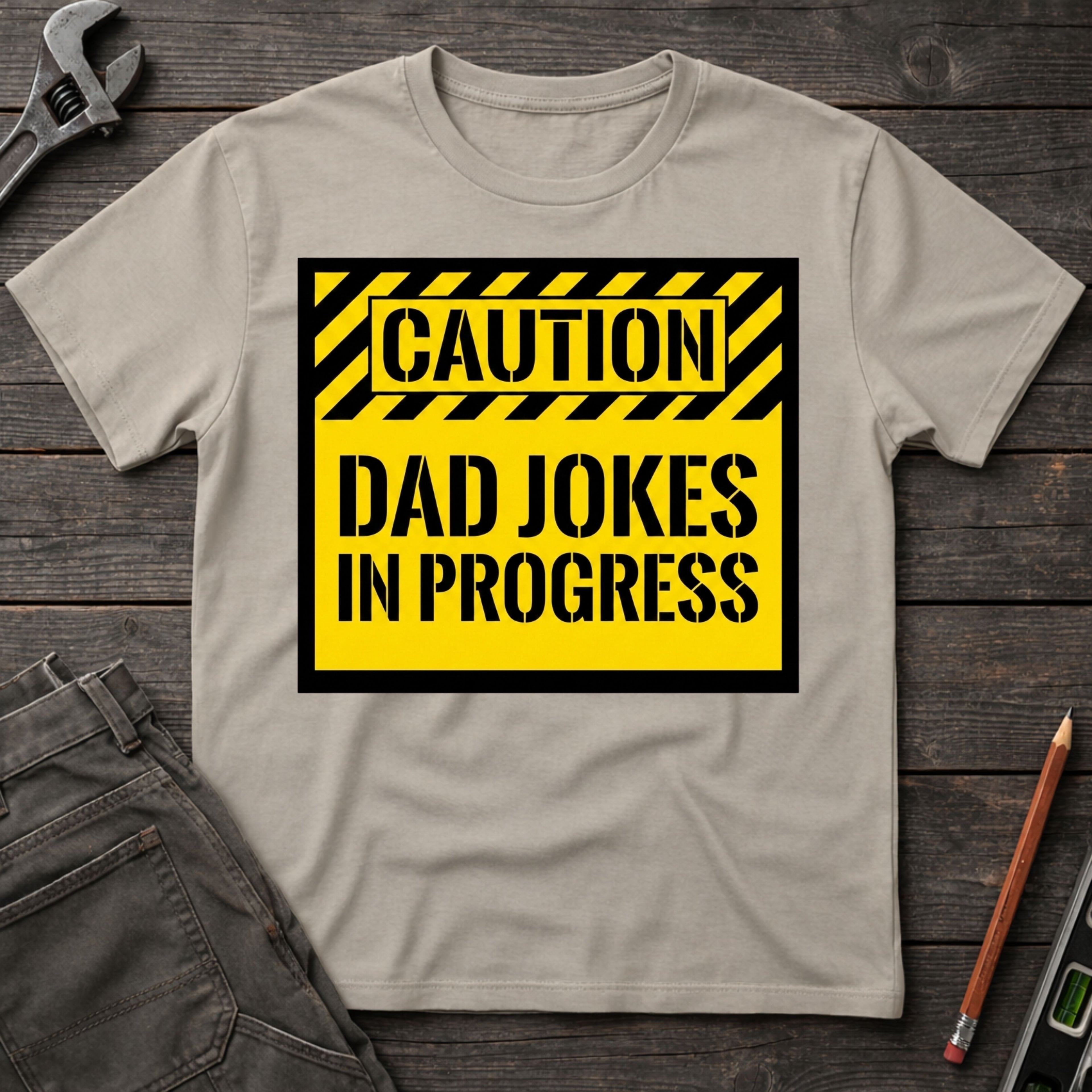 Caution: Dad Joke's T-Shirt