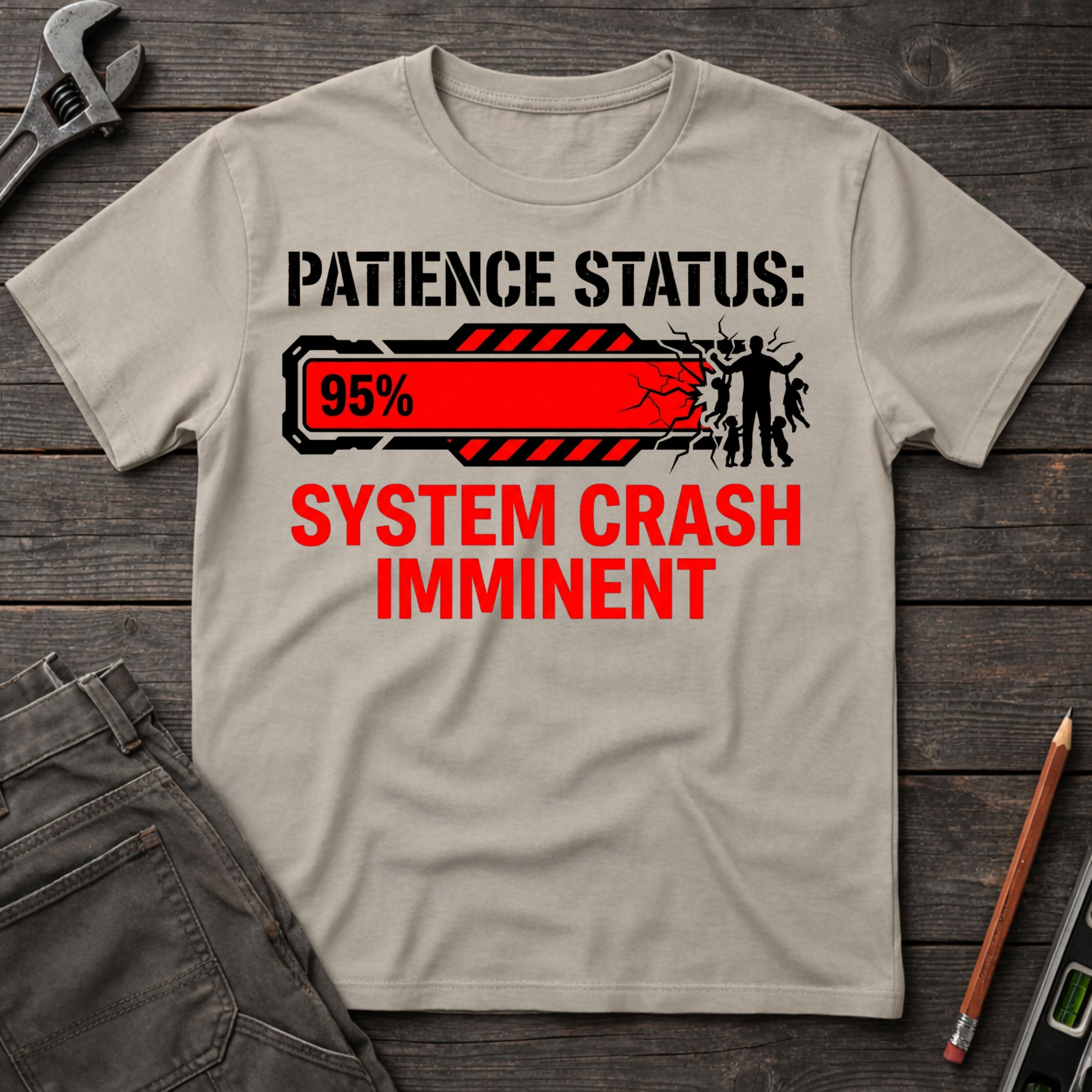 Patience System Crash T-Shirt