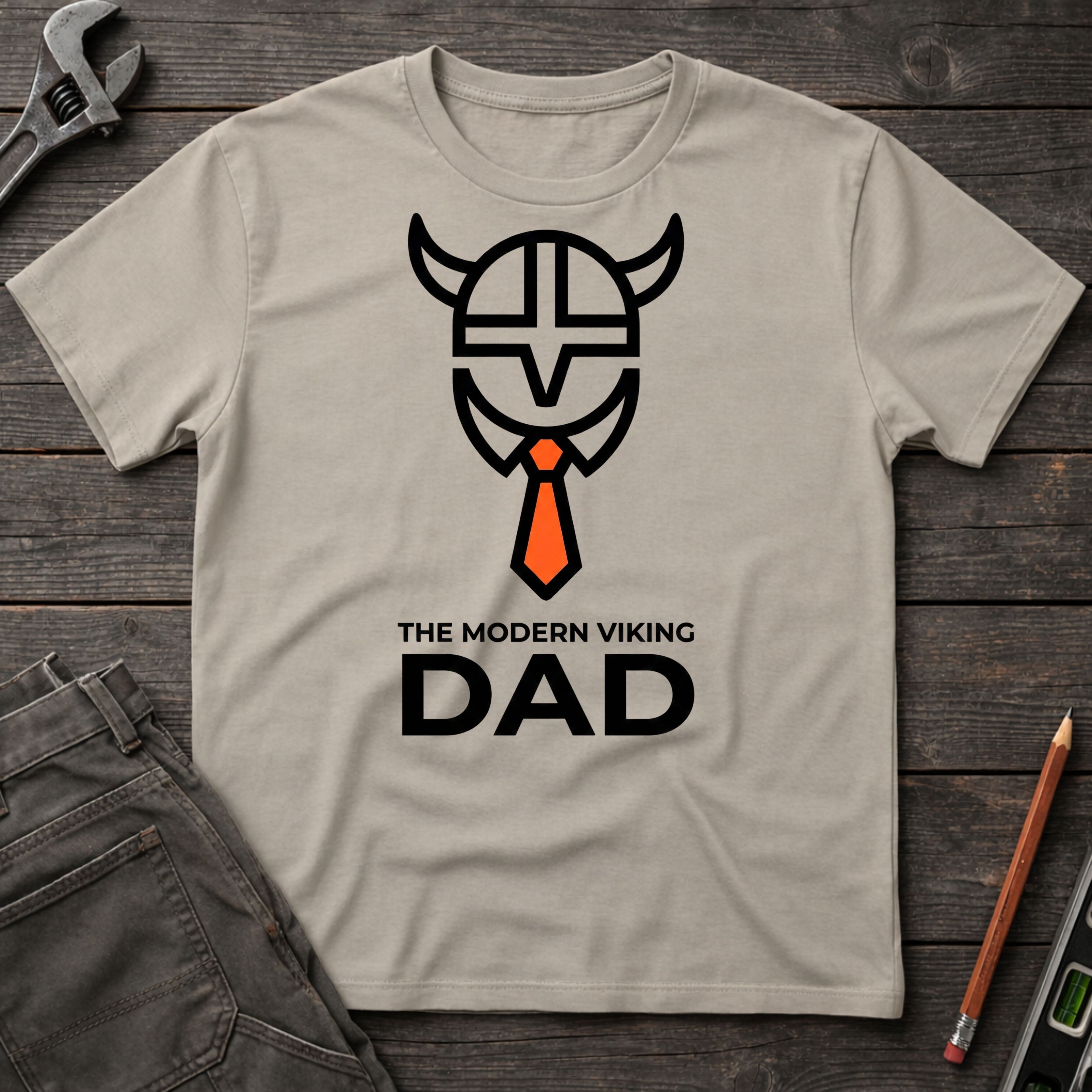 Modern Viking Dad T-Shirt