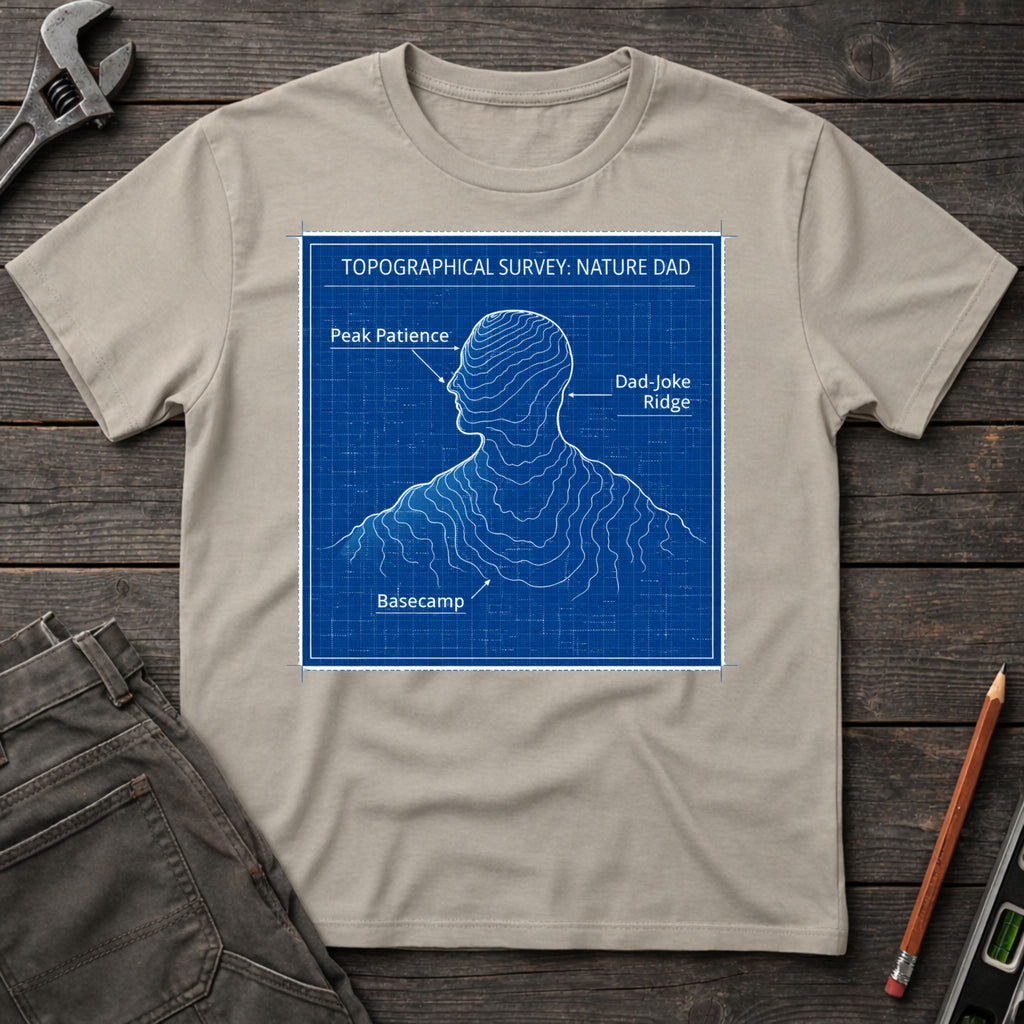 Dad Topography  T-Shirt